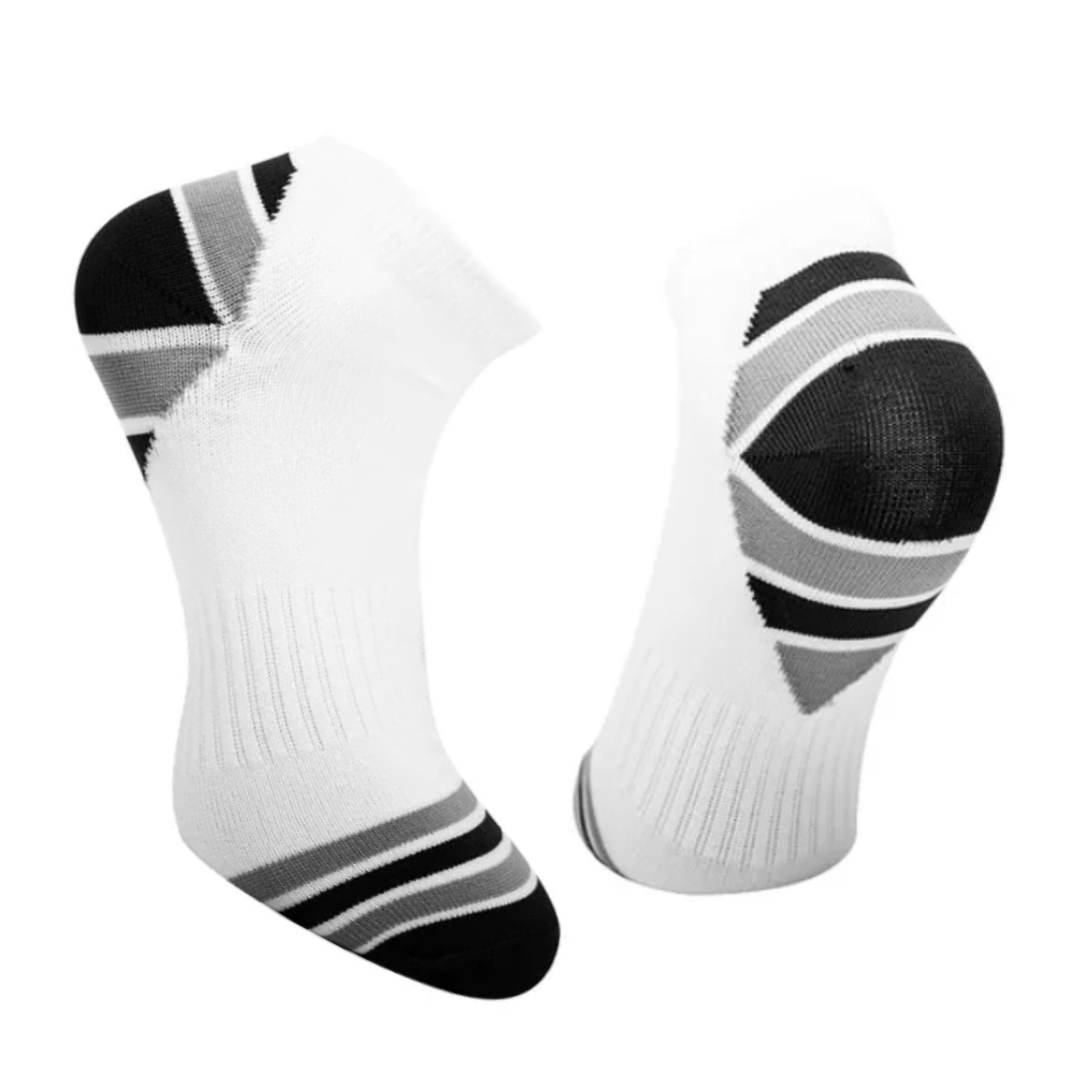 Foto 4 pulgar | 18 Pares De Tin Para Hombre, Wilson, Color Negro, Jaspe Y Blanco Rayas,