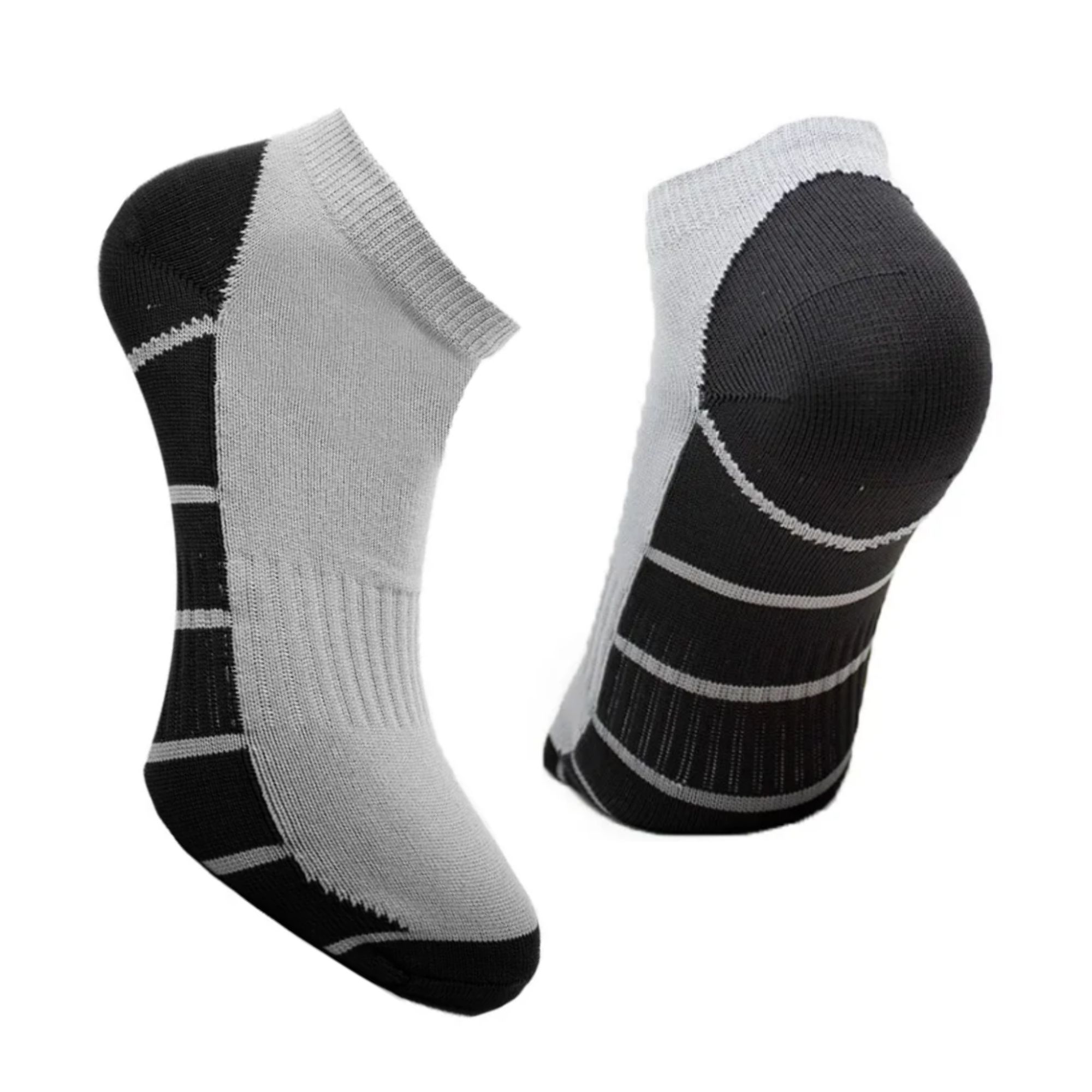 Foto 5 pulgar | 18 Pares De Tin Para Hombre, Wilson, Color Blanco, Jaspe Y Negro Rayas