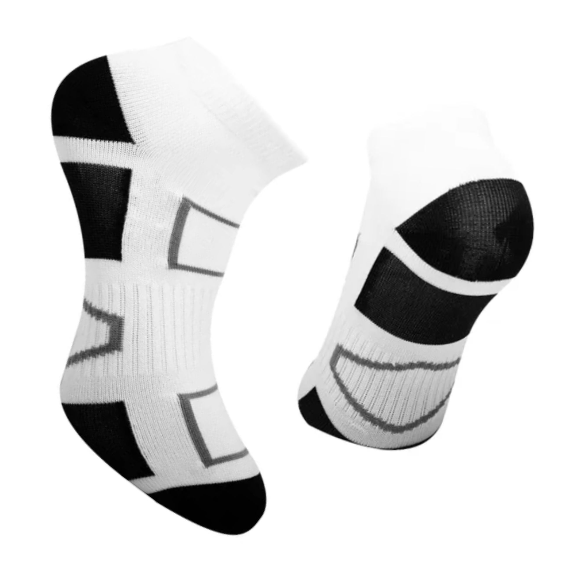 Foto 4 pulgar | 18 Pares De Tin Para Hombre, Wilson, Color Jaspe, Negro Y Blanco Geometrico
