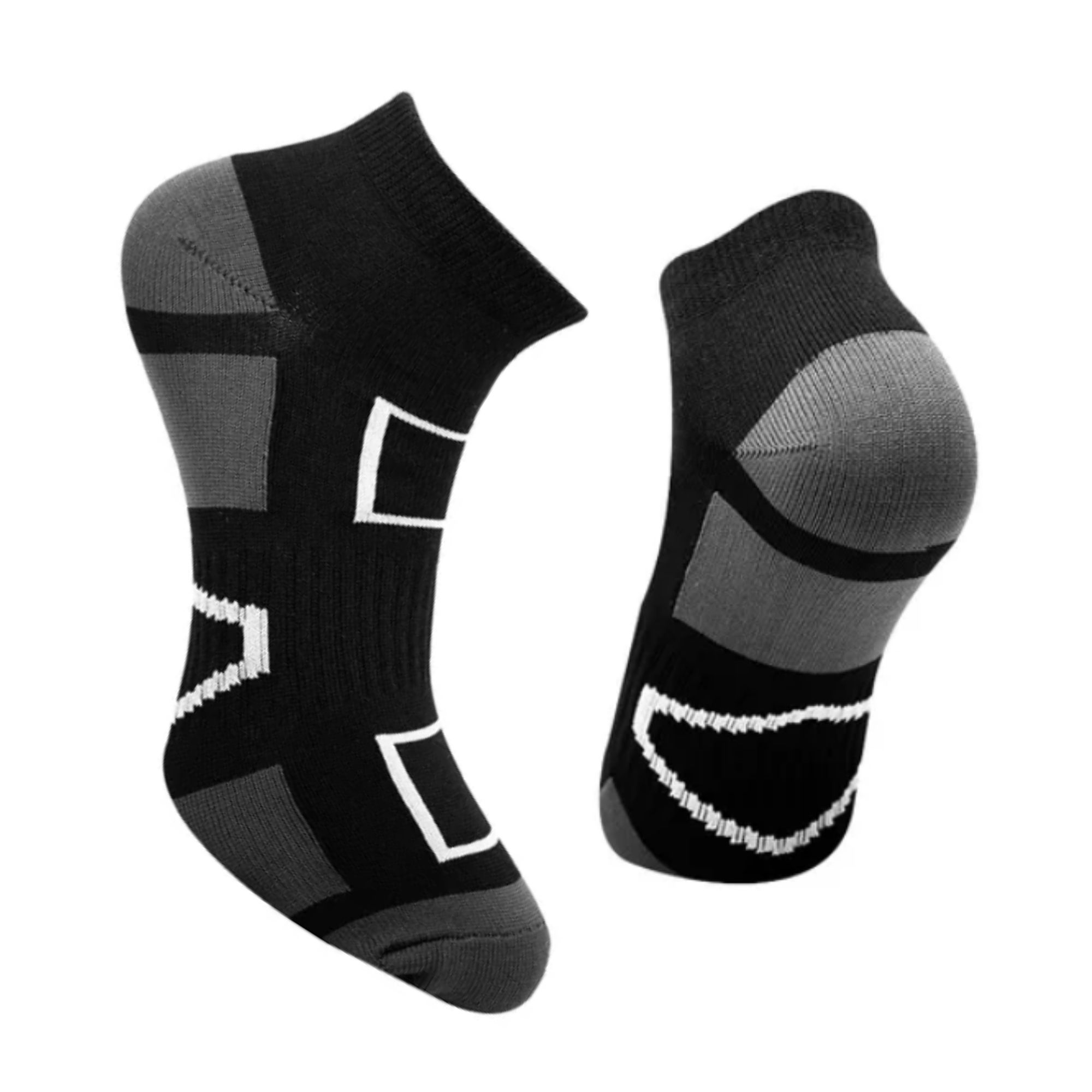 Foto 5 pulgar | 18 Pares De Tin Para Hombre, Wilson, Color Jaspe, Negro Y Blanco Geometrico