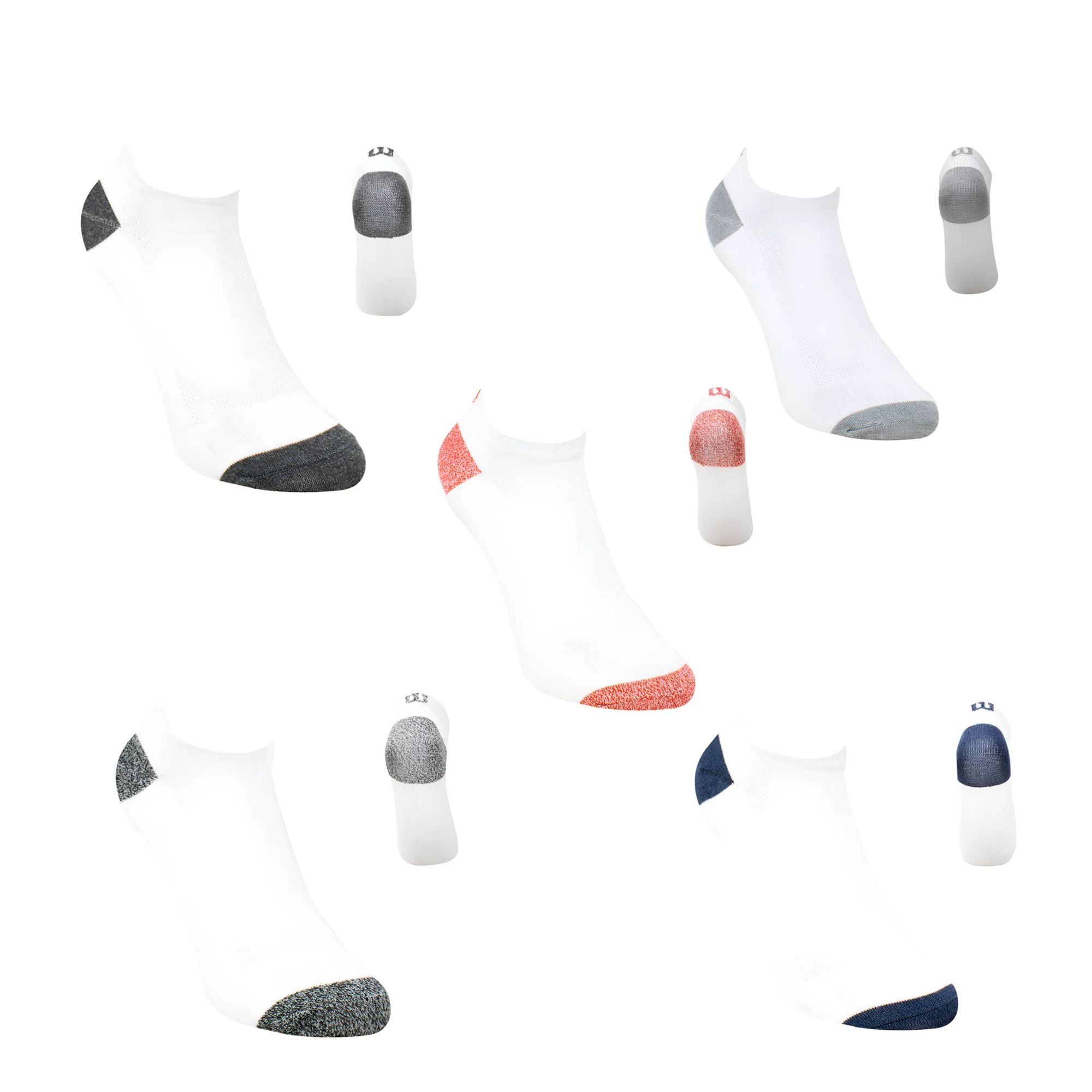 20 Pares Tin Para Hombre Wilson Color Blanco Multicolor Super Soft