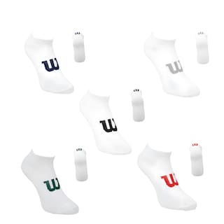 Foto 1 | 20 Pares Tin Para Hombre Wilson Color Negro Multicolor Super Soft