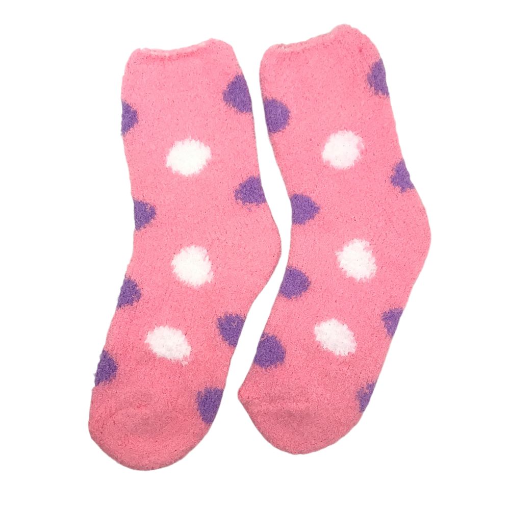 Foto 2 pulgar | Calcetines Afelpados Valiz Fh0101 Rosa para Mujer