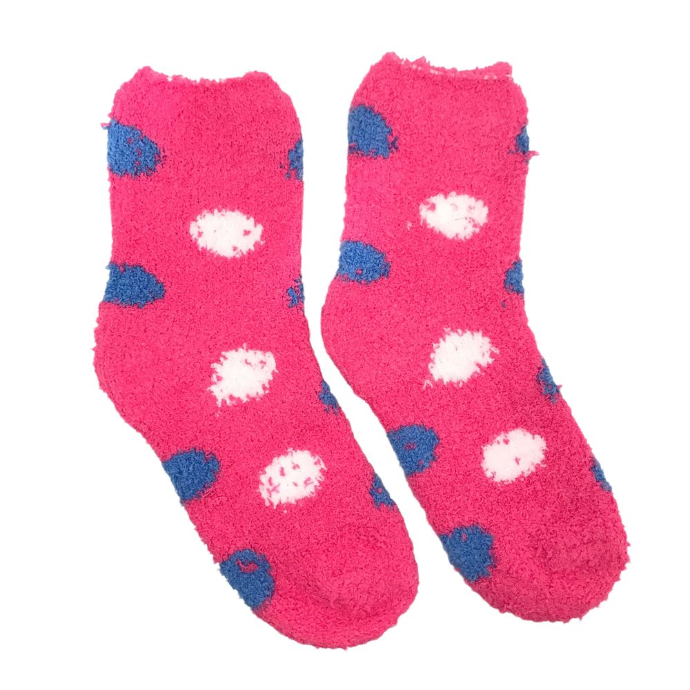 Foto 3 pulgar | Calcetines Afelpados Valiz Fh0101 Fucsia para Mujer