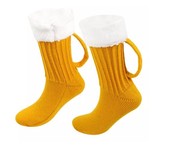 Calcetas Divertidas de Cerveza Unisex