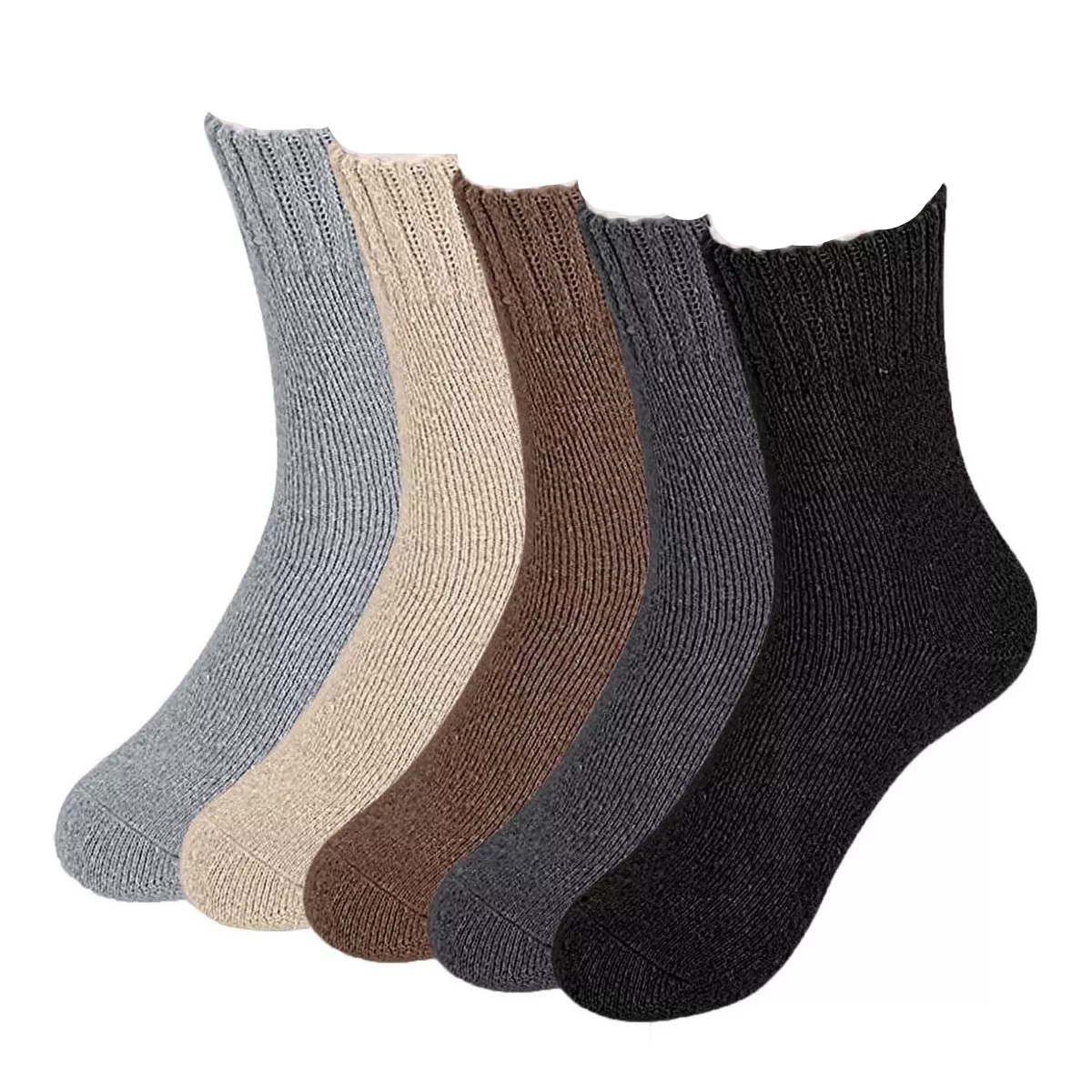 Foto 1 | 5 Pares Calcetín Térmicas Grueso Eo Safe Imports Esi-15897 Multicolor