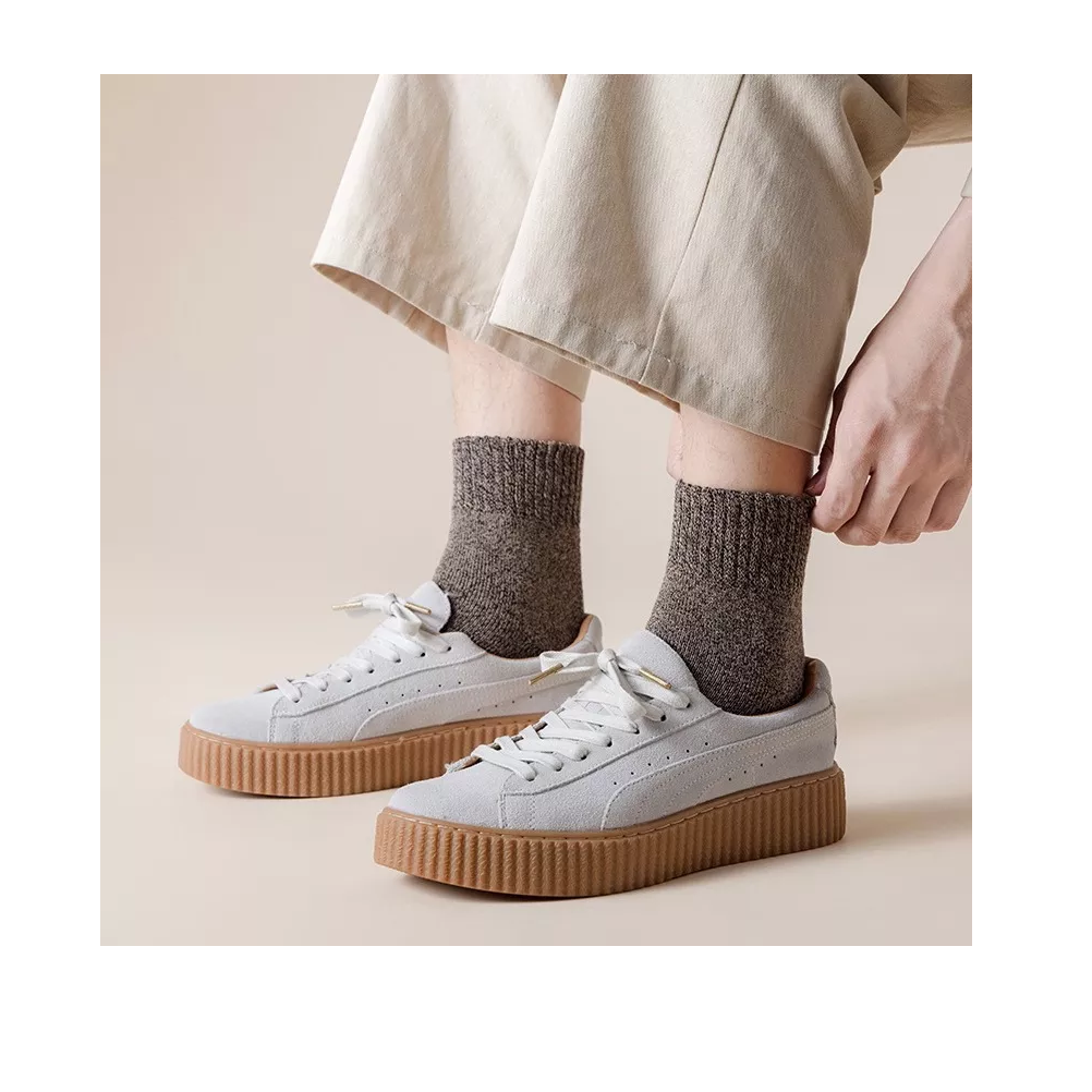Foto 4 | Calcetines Termicos Unisex Largos Tejidos 5 Pares Adecuado Para Hombres
