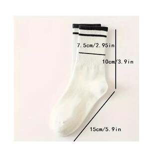 Foto 2 | 5 Pares De Calcetines Deportivas Para Mujer Colores
