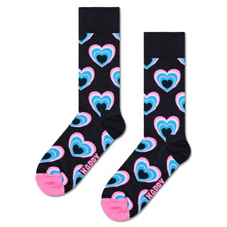 Foto 2 | Set 2 Calcetines Happy Socks Diseño Corazones Unisex