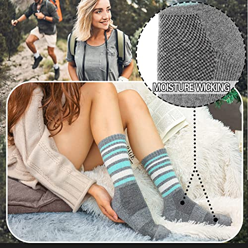 Foto 4 pulgar | Venta Internacional-Calcetines de Senderismo Ebmore para Mujer 5 Pares