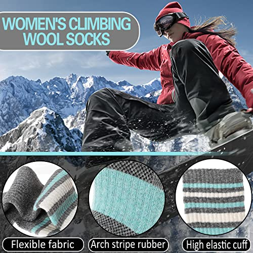Foto 5 pulgar | Venta Internacional-Calcetines de Senderismo Ebmore para Mujer 5 Pares