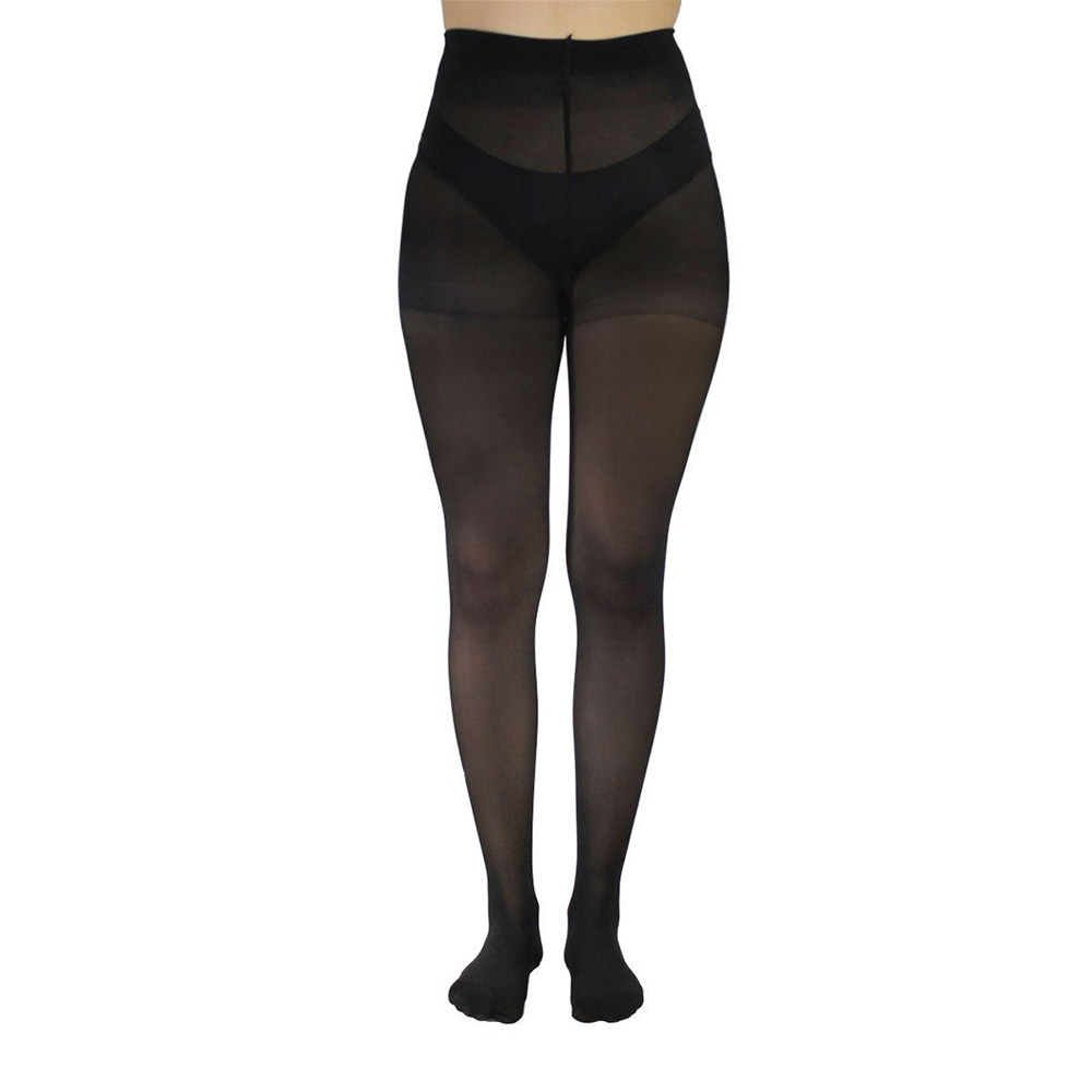 Set 2 Unidades: Pantimedia Semiopaca Confort 70 Deniers – Negra