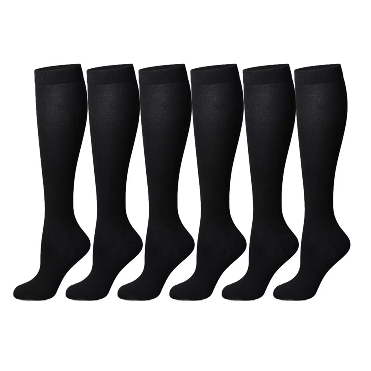 Foto 2 pulgar | Calcetas Deportivas Eo Safe Imports Esi 9629 color Negro 6 Pares