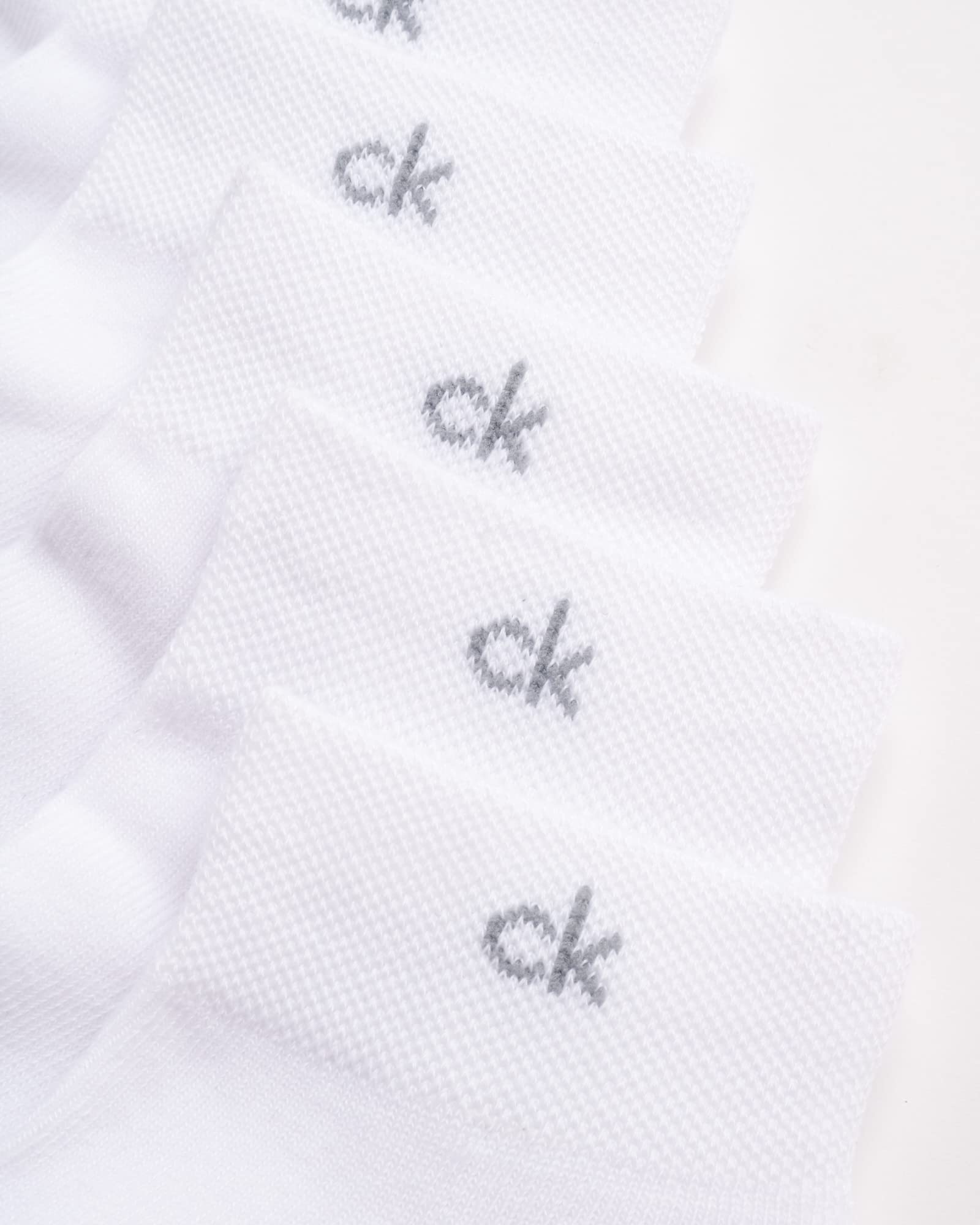 Foto 4 | Calcetines Calvin Klein Con Forma De Cojín, Corte En Cuartos, Para Mujer, 4-10, Color Blanco - Venta Internacional.