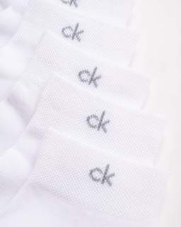 Foto 4 | Calcetines Calvin Klein Con Forma De Cojín, Corte En Cuartos, Para Mujer, 4-10, Color Blanco - Venta Internacional.