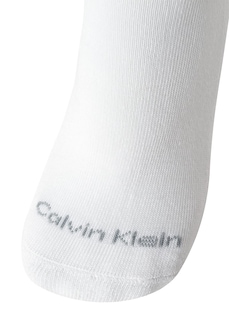 Foto 5 | Calcetines Calvin Klein Con Forma De Cojín, Corte En Cuartos, Para Mujer, 4-10, Color Blanco - Venta Internacional.