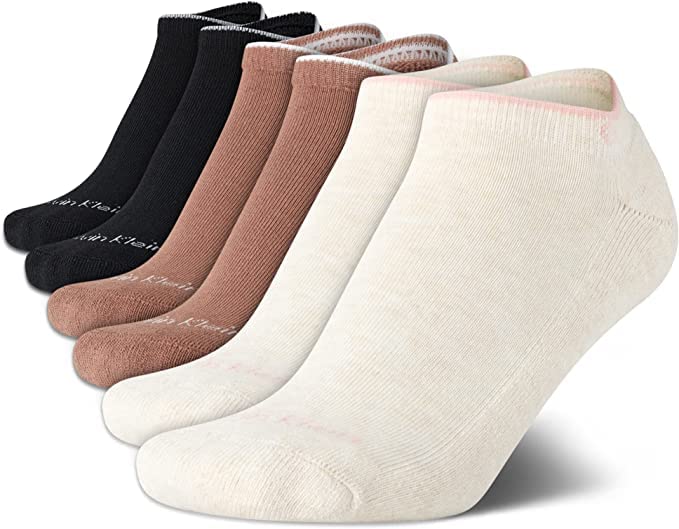 Foto 1 | Calcetines Calvin Klein Cushion No Show Para Mujer De 4 A 10, Talla 6, Paquete - Venta Internacional.