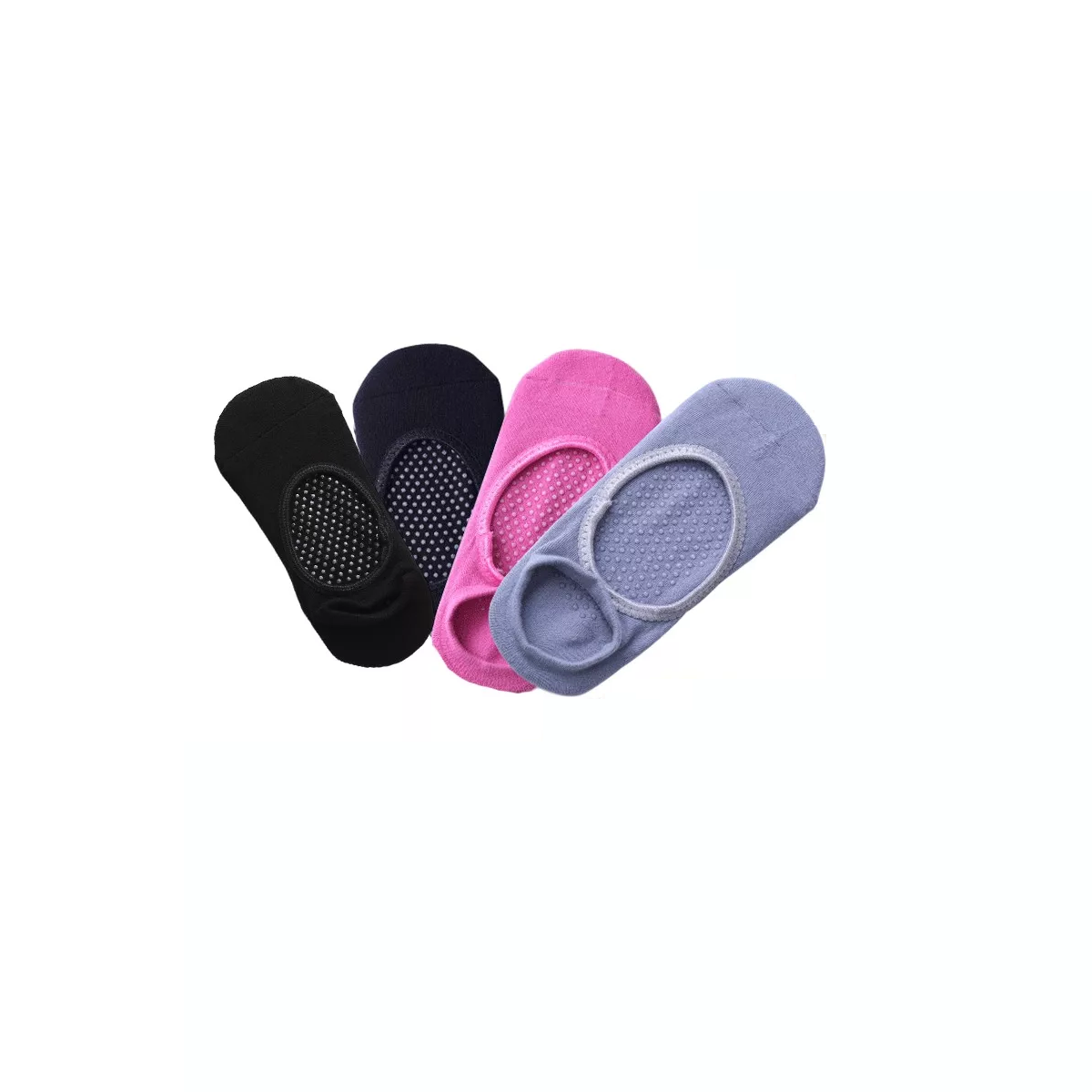 Calcetines Para Yoga Pilates 4 Pares Eo Safe Imports Esi-15798 Multicolor