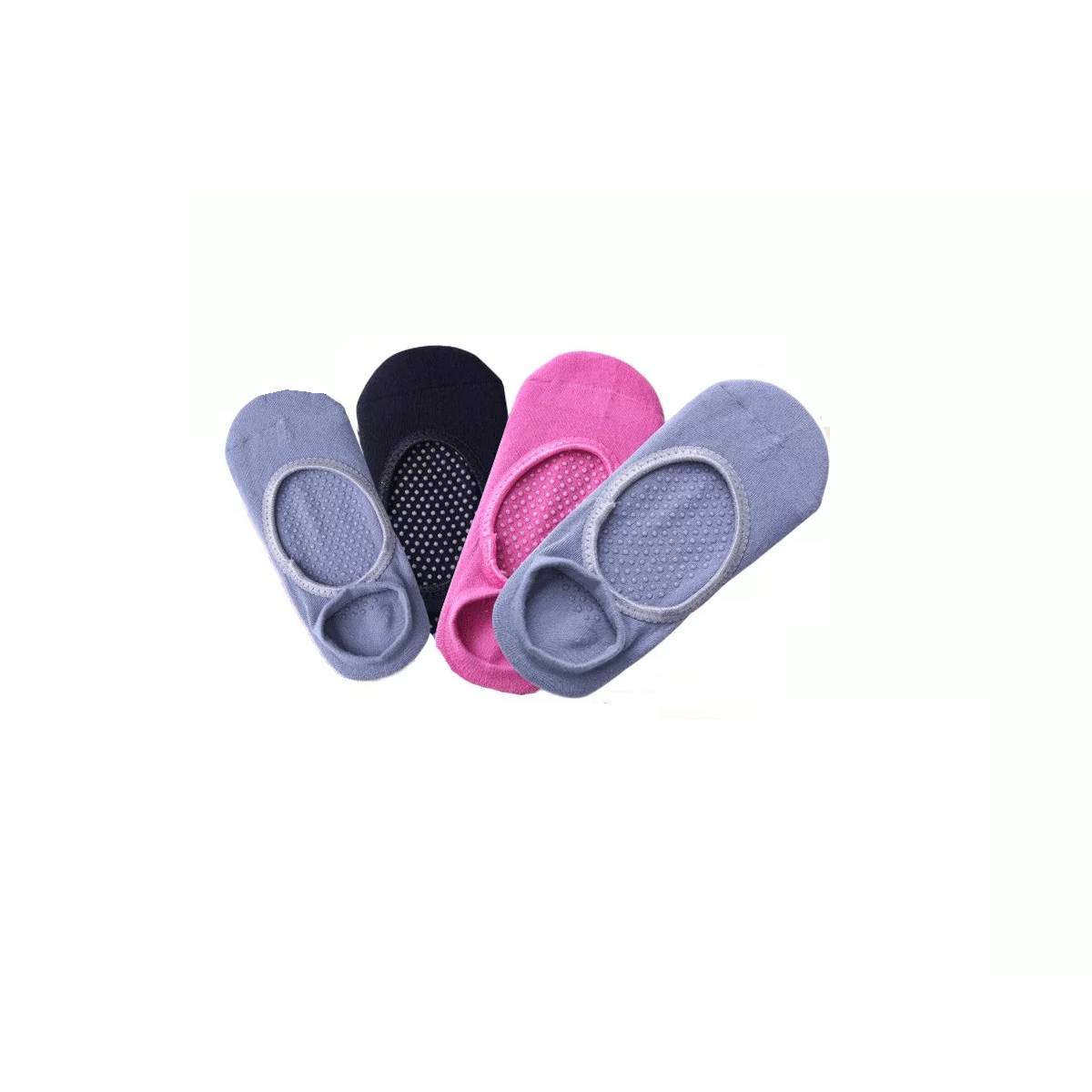 Foto 2 pulgar | Calcetines Para Yoga Pilates 4 Pares Eo Safe Imports Esi-15797 Multicolor