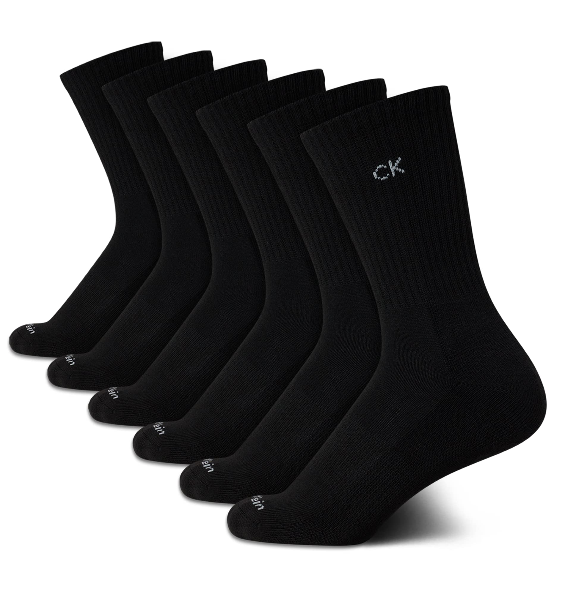 Foto 2 pulgar | Calcetines Calvin Klein Cushion Athletic Crew Para Mujer De 4 A 10 (paquete De 6) - Venta Internacional.
