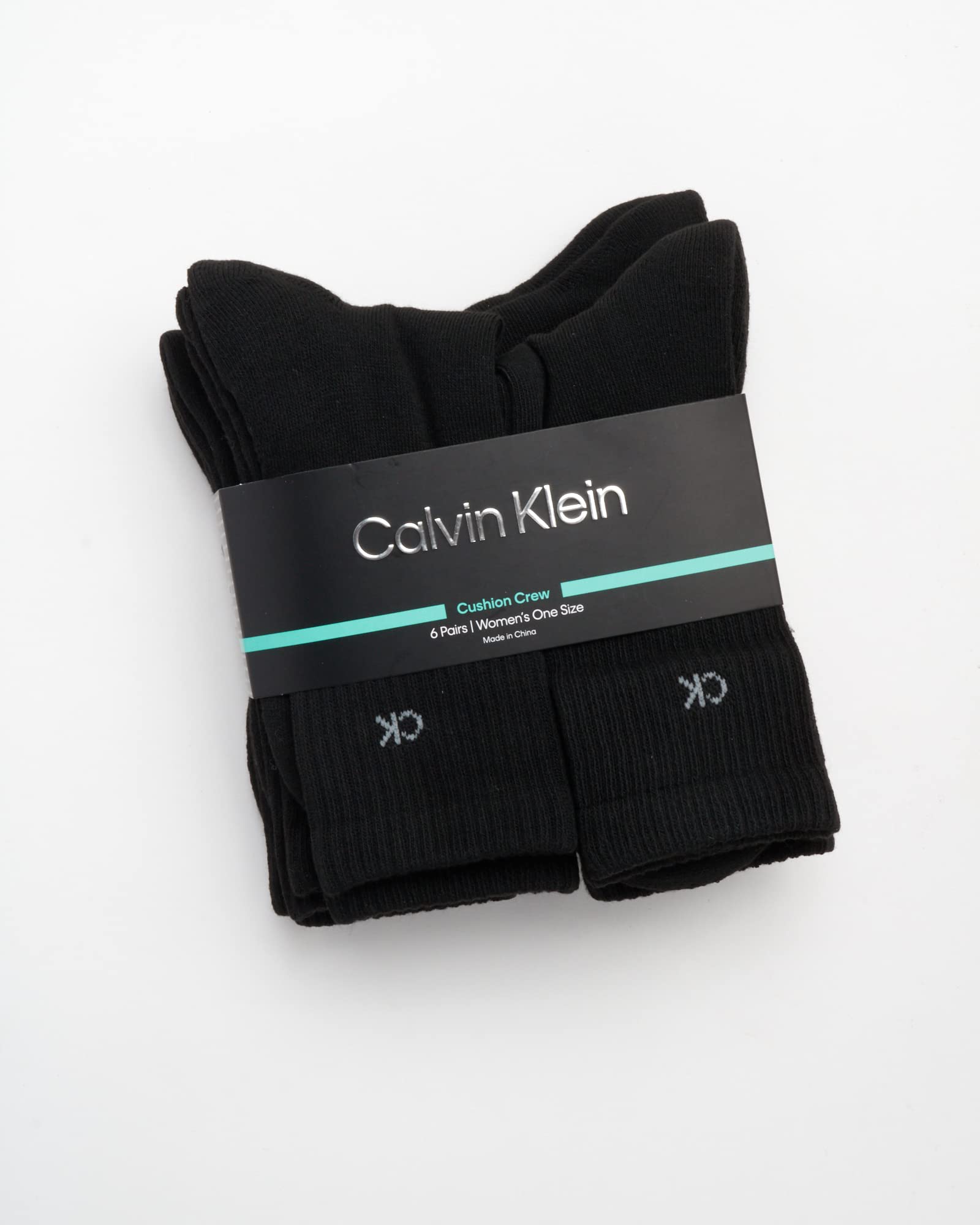 Foto 3 pulgar | Calcetines Calvin Klein Cushion Athletic Crew Para Mujer De 4 A 10 (paquete De 6) - Venta Internacional.