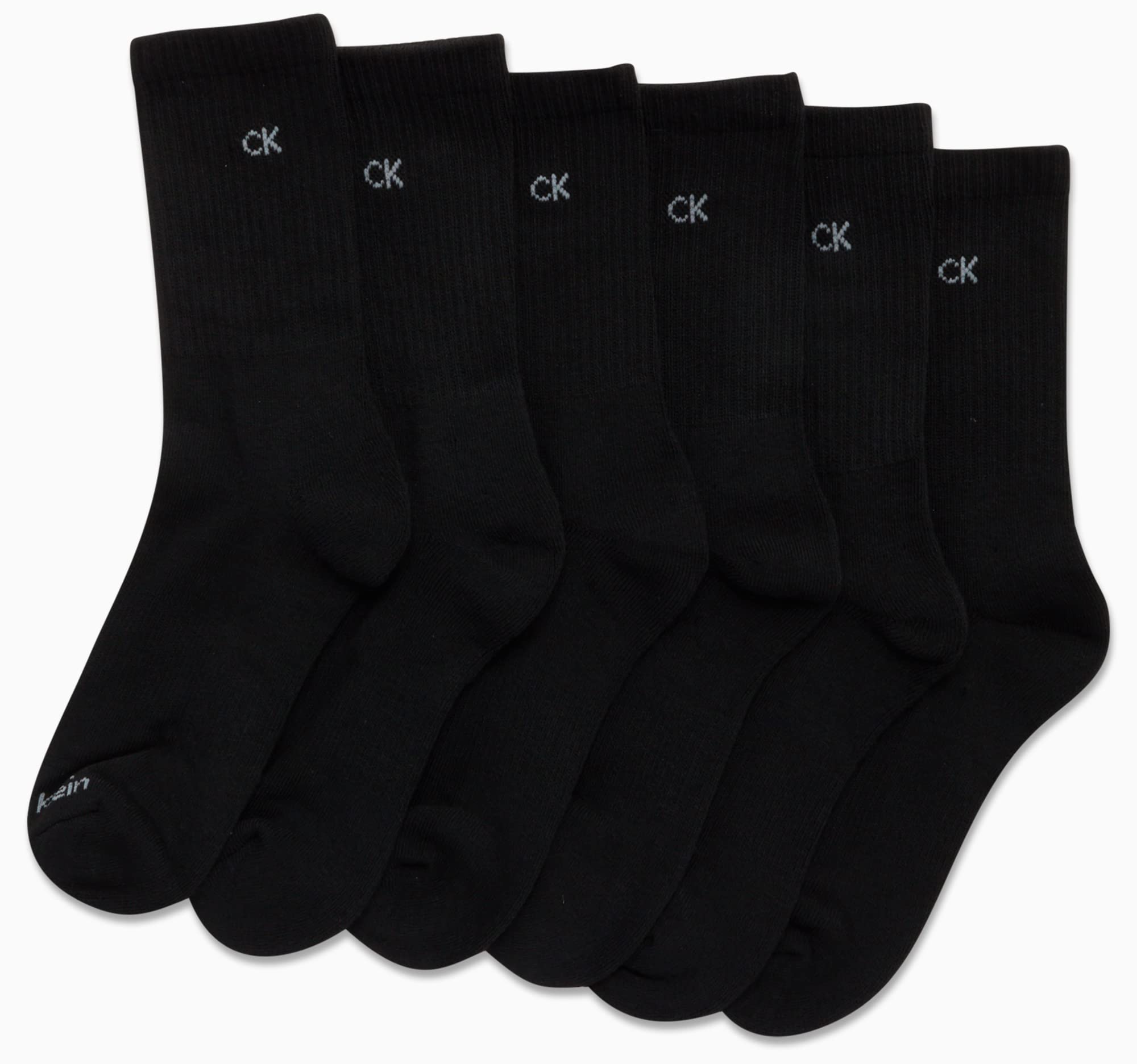 Foto 4 pulgar | Calcetines Calvin Klein Cushion Athletic Crew Para Mujer De 4 A 10 (paquete De 6) - Venta Internacional.