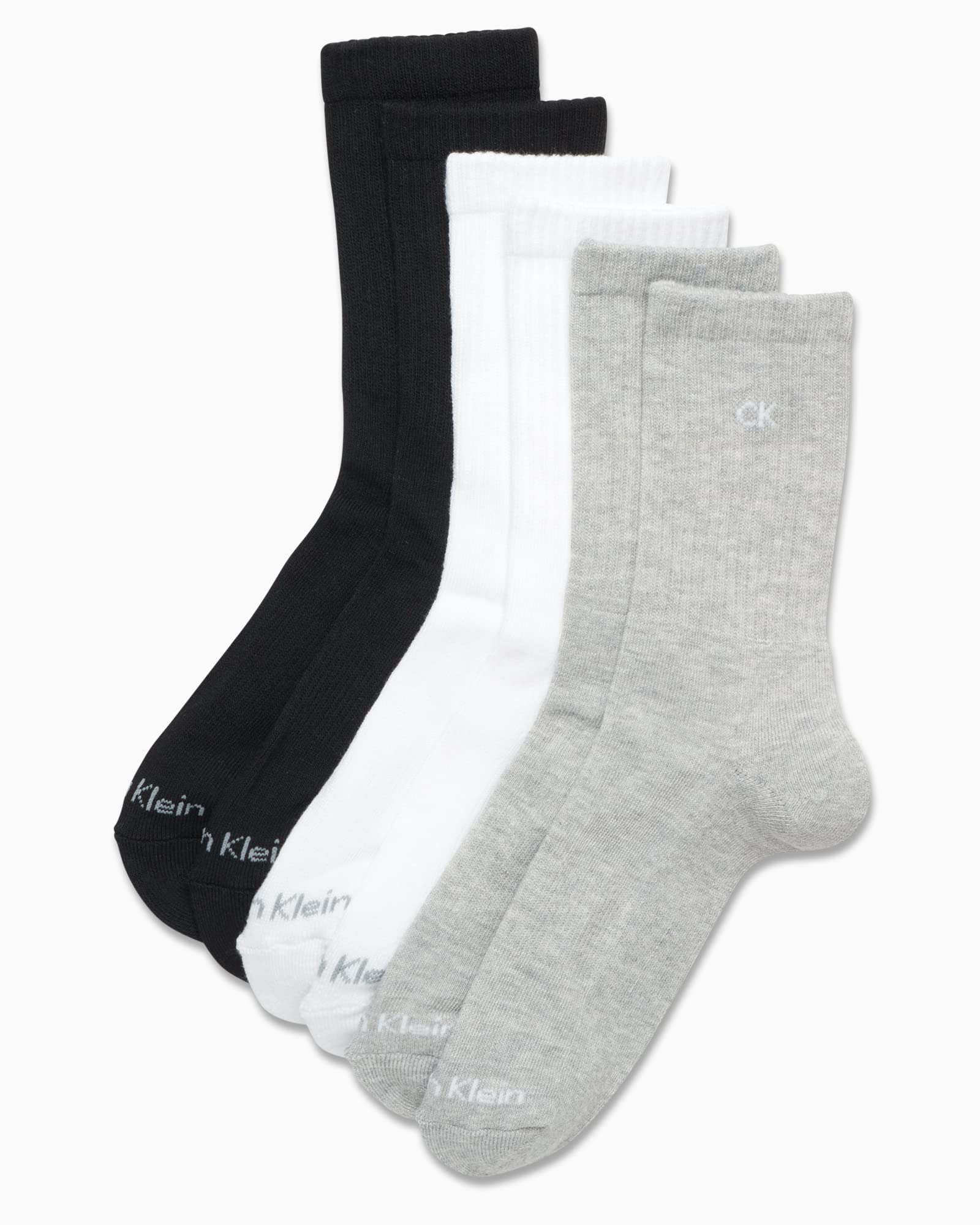 Foto 4 pulgar | Calcetines Calvin Klein Cushion Athletic Crew, Paquete De 6, Tallas 4-10 Para Mujer - Venta Internacional.
