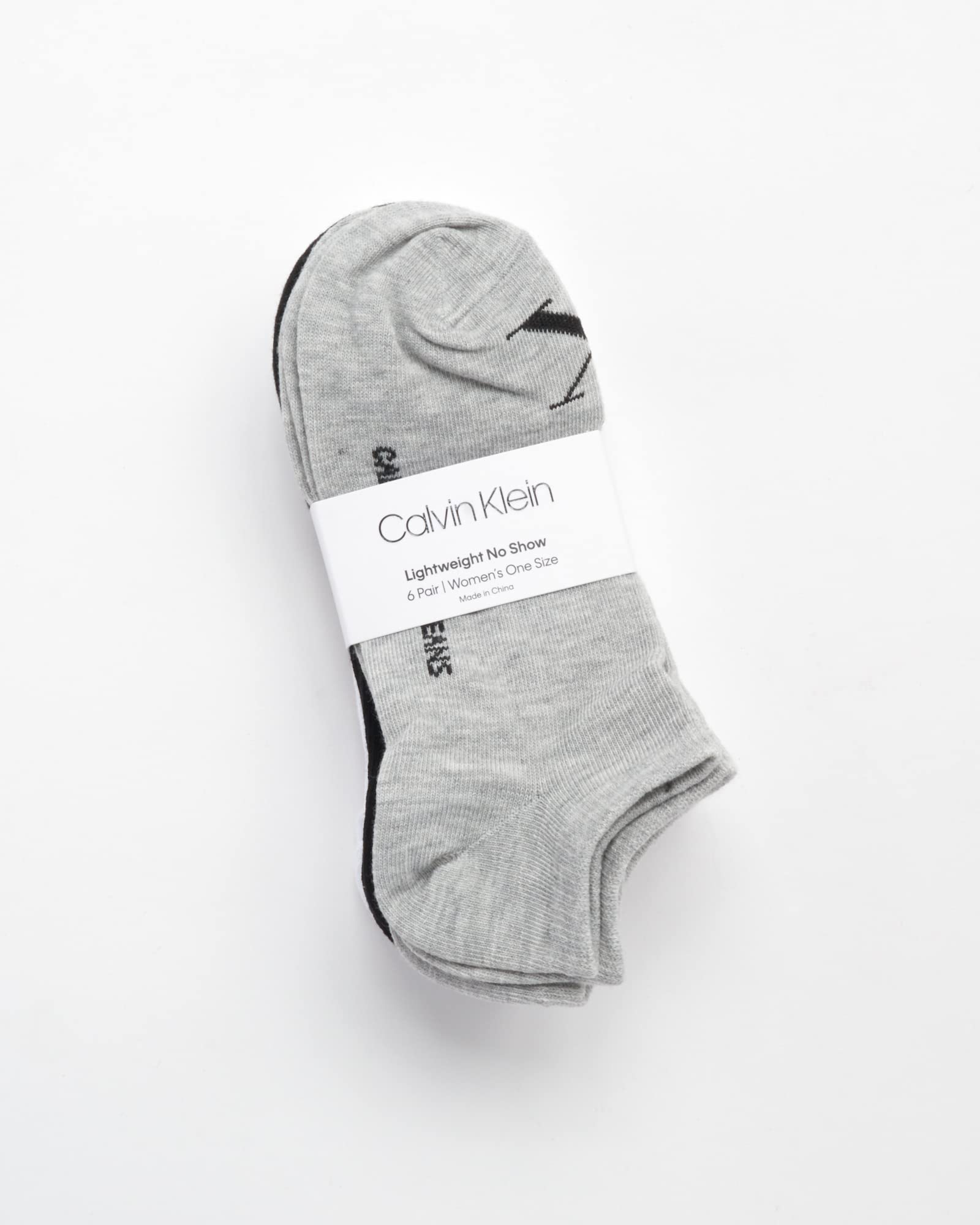 Foto 3 pulgar | Calcetines Calvin Klein Ligeros Que No Se Muestran Para Mujer De 4 A 10 (paquete De 6) - Venta Internacional.