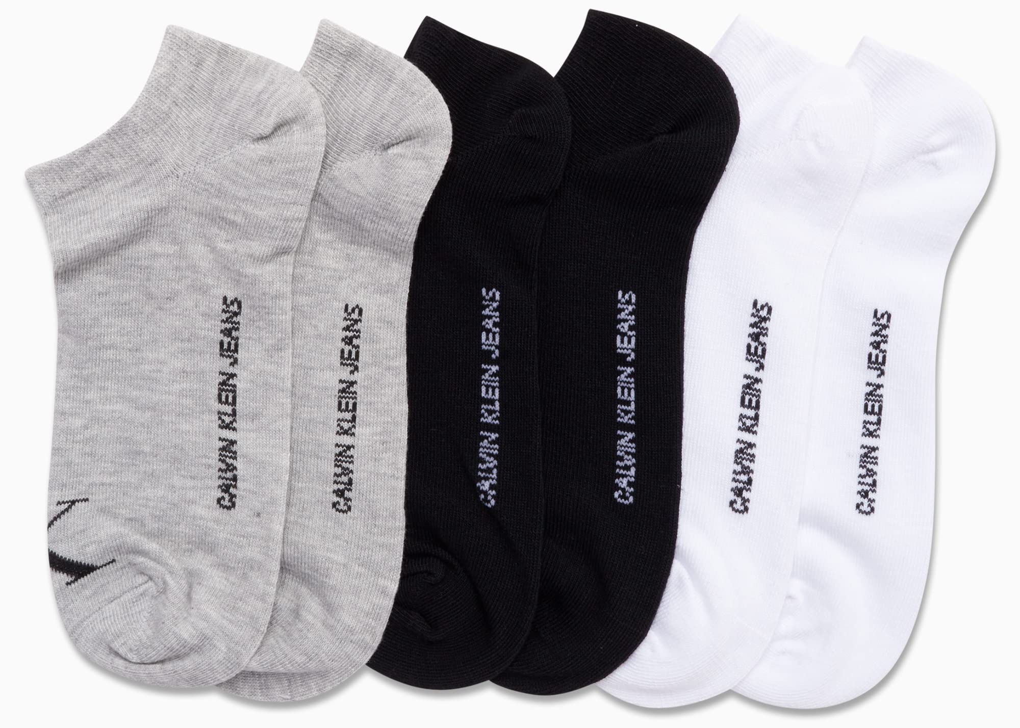 Foto 4 pulgar | Calcetines Calvin Klein Ligeros Que No Se Muestran Para Mujer De 4 A 10 (paquete De 6) - Venta Internacional.