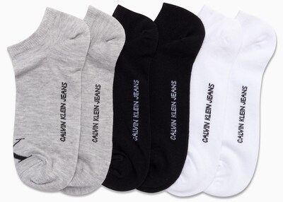 Foto 3 | Calcetines Calvin Klein Ligeros Que No Se Muestran Para Mujer De 4 A 10 (paquete De 6) - Venta Internacional.