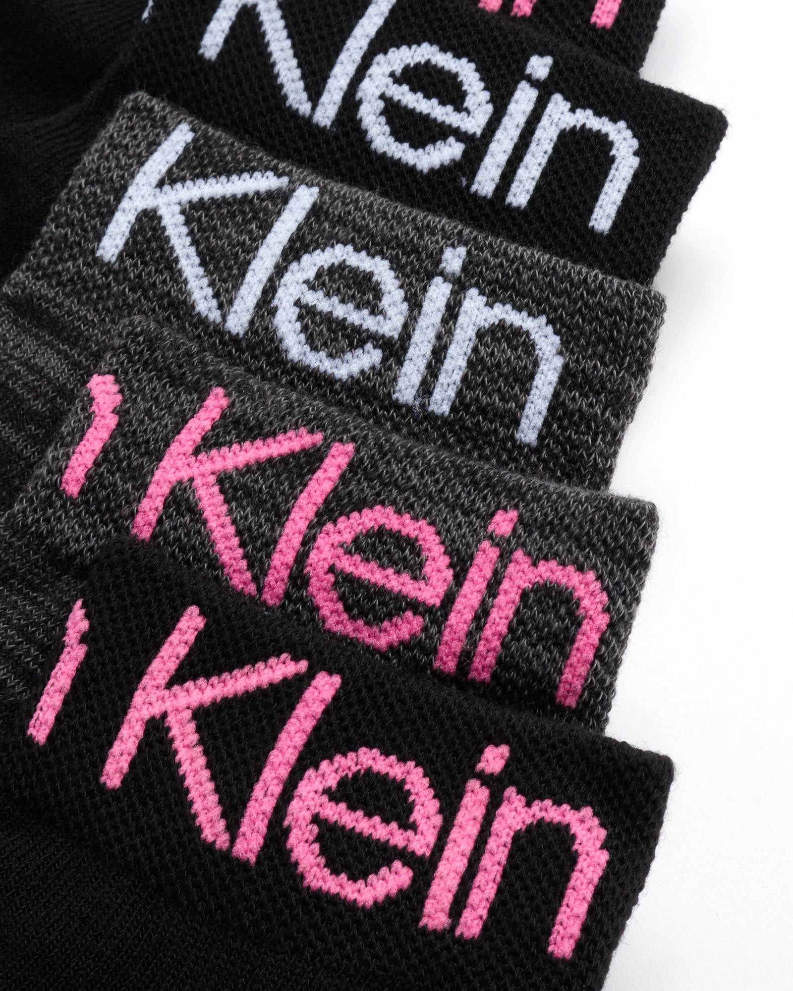 Foto 5 pulgar | Calcetines Calvin Klein Para Mujer, Paquete De 6, Tallas 4-10, Negros - Venta Internacional.