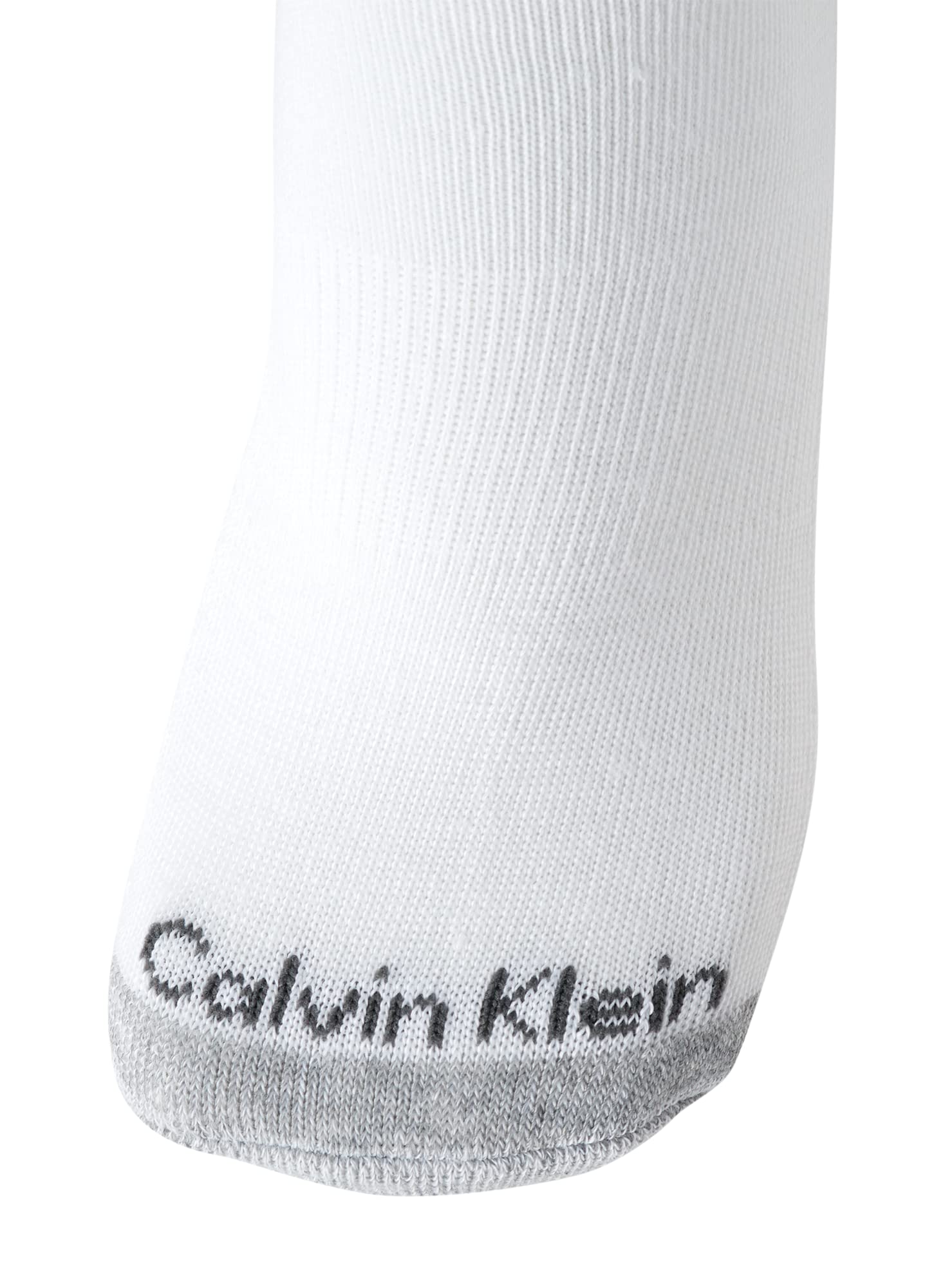 Foto 6 pulgar | Calcetines Calvin Klein Para Mujer, Paquete De 6, Tallas 4-10, Blancos - Venta Internacional.