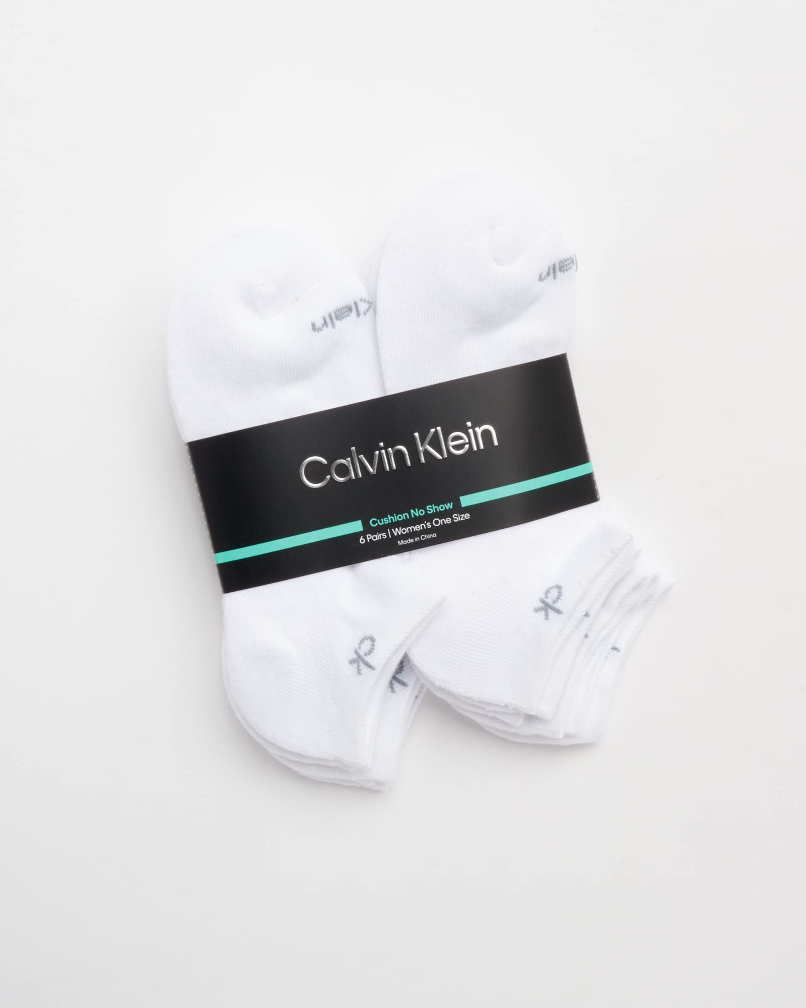 Foto 3 pulgar | Calcetines Calvin Klein Athletic Cushion No Show Para Mujer De 4 A 10 Años, Color Blanco - Venta Internacional.