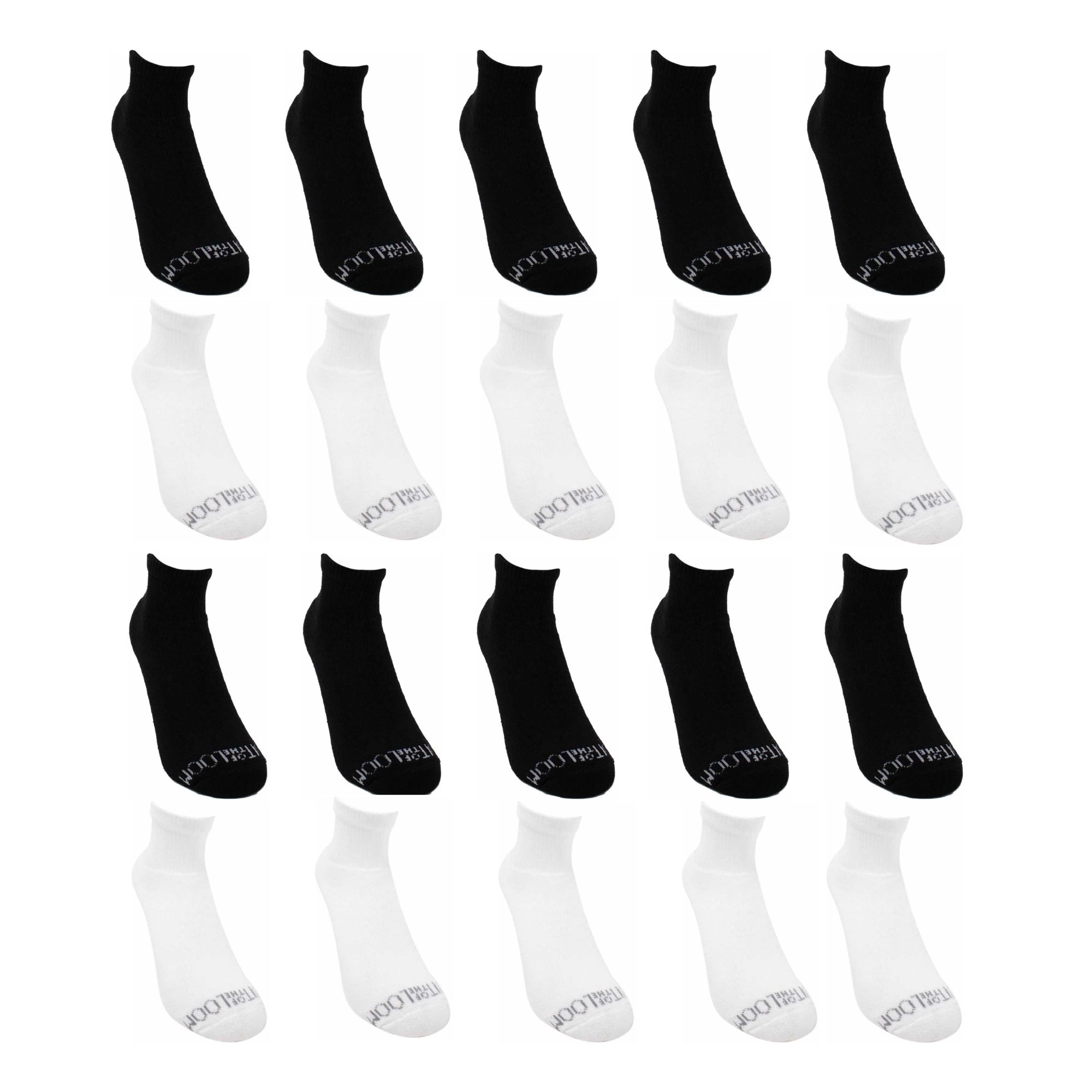 Calcetas Deportivas Fruit Of The Loom para Mujer 20 Pares