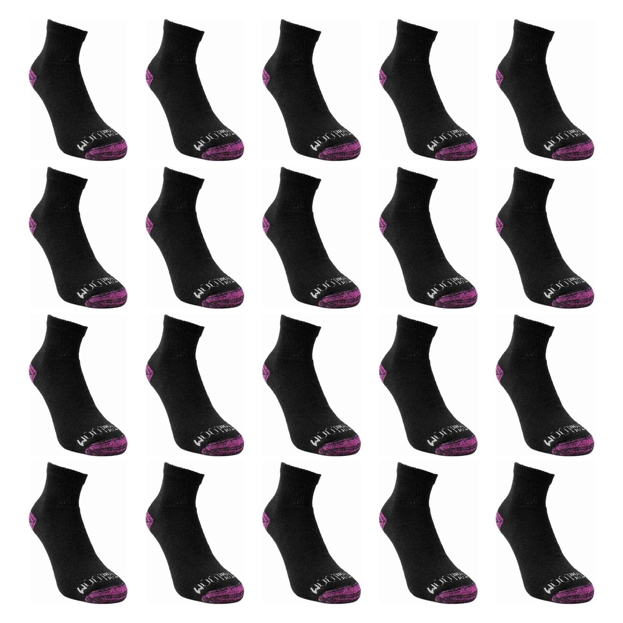 Foto 2 pulgar | Calcetas Deportivas Fruit Of The Loom para Mujer 20 Pares