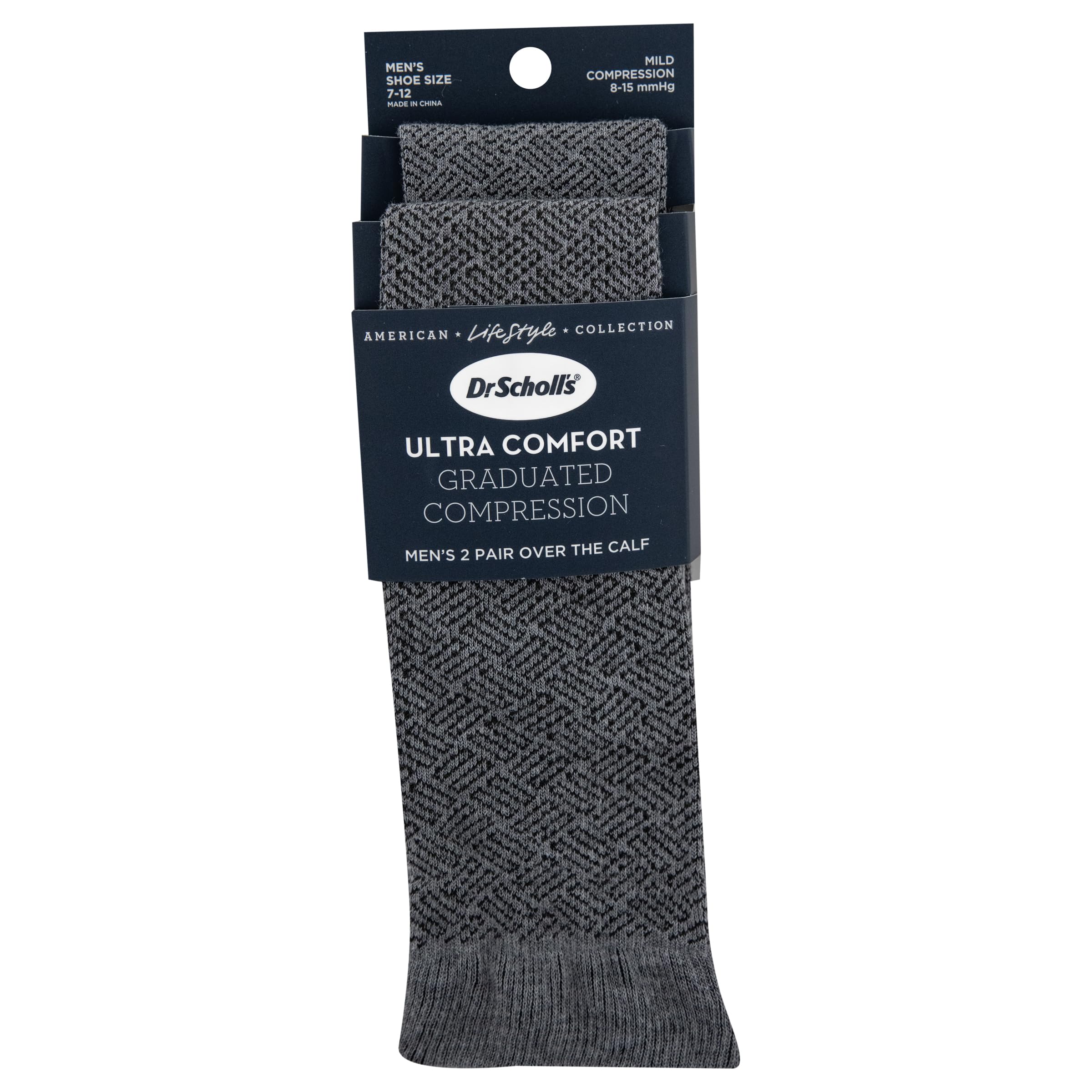 Foto 5 pulgar | Calcetines De Compresión Dr. Scholl's Para Hombre Graduados Sobre La Pantorrilla - Venta Internacional.