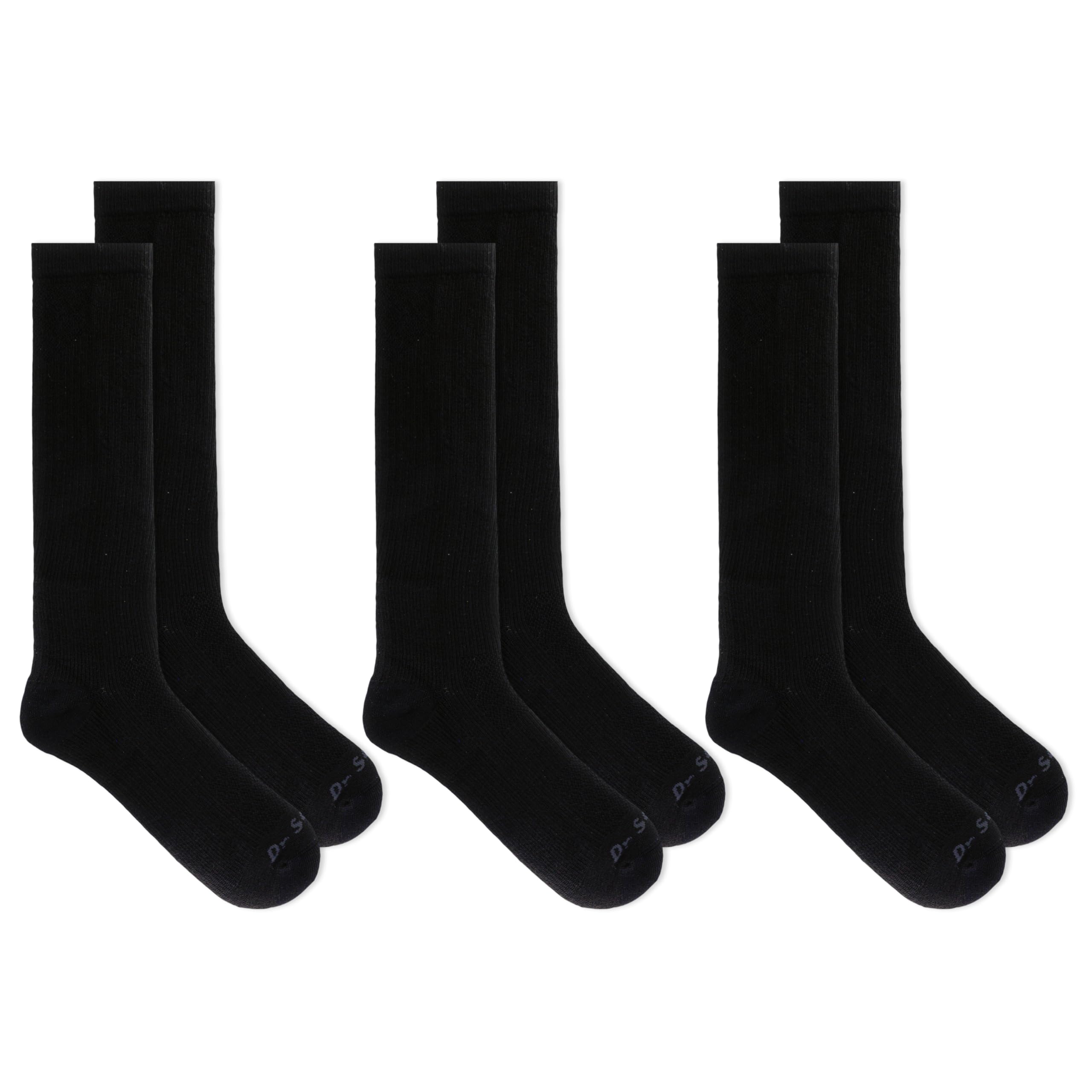 Foto 4 pulgar | Calcetines De Compresión Dr. Scholl's Para Hombre Work Black 6.5-12 Us - Venta Internacional.