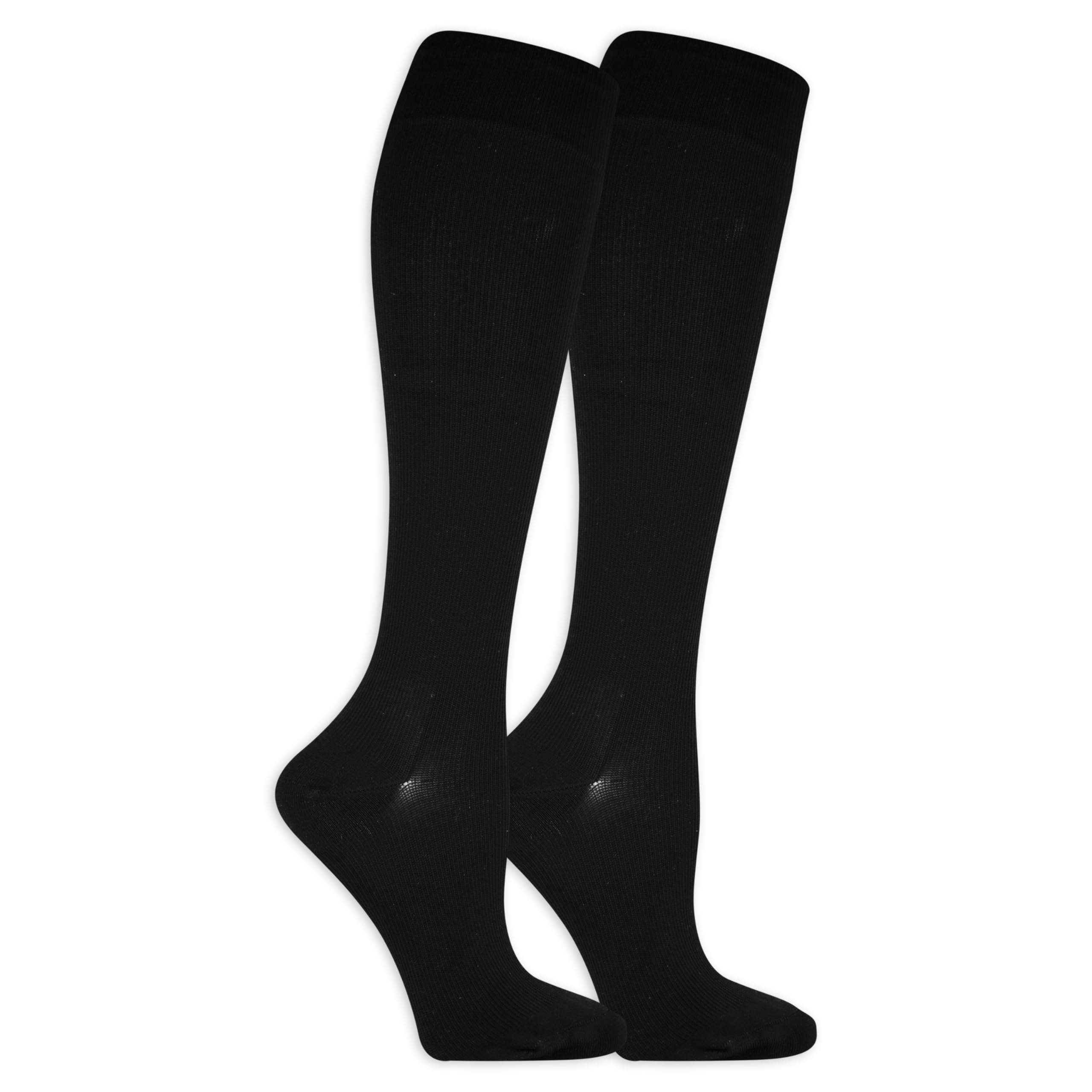 Foto 2 pulgar | Calcetines De Compresión Hasta La Rodilla Dr. Scholl's Para Mujer, Negros, 4-10 - Venta Internacional.