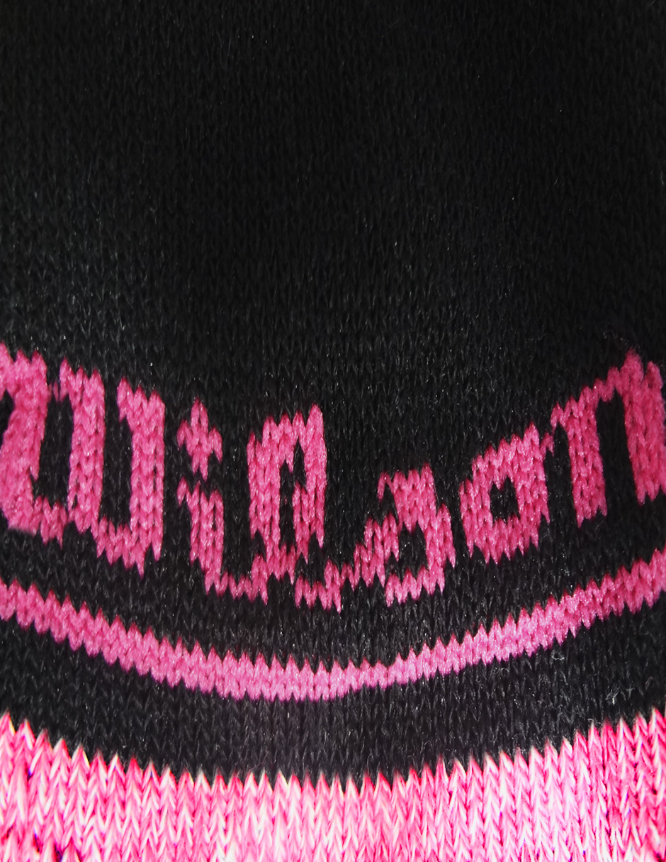 Foto 4 pulgar | Paquete Calcetines Tin para Dama Wilson con Felpa 20 Pares  Negro Punta Talón Bicolor Rosa Unitalla