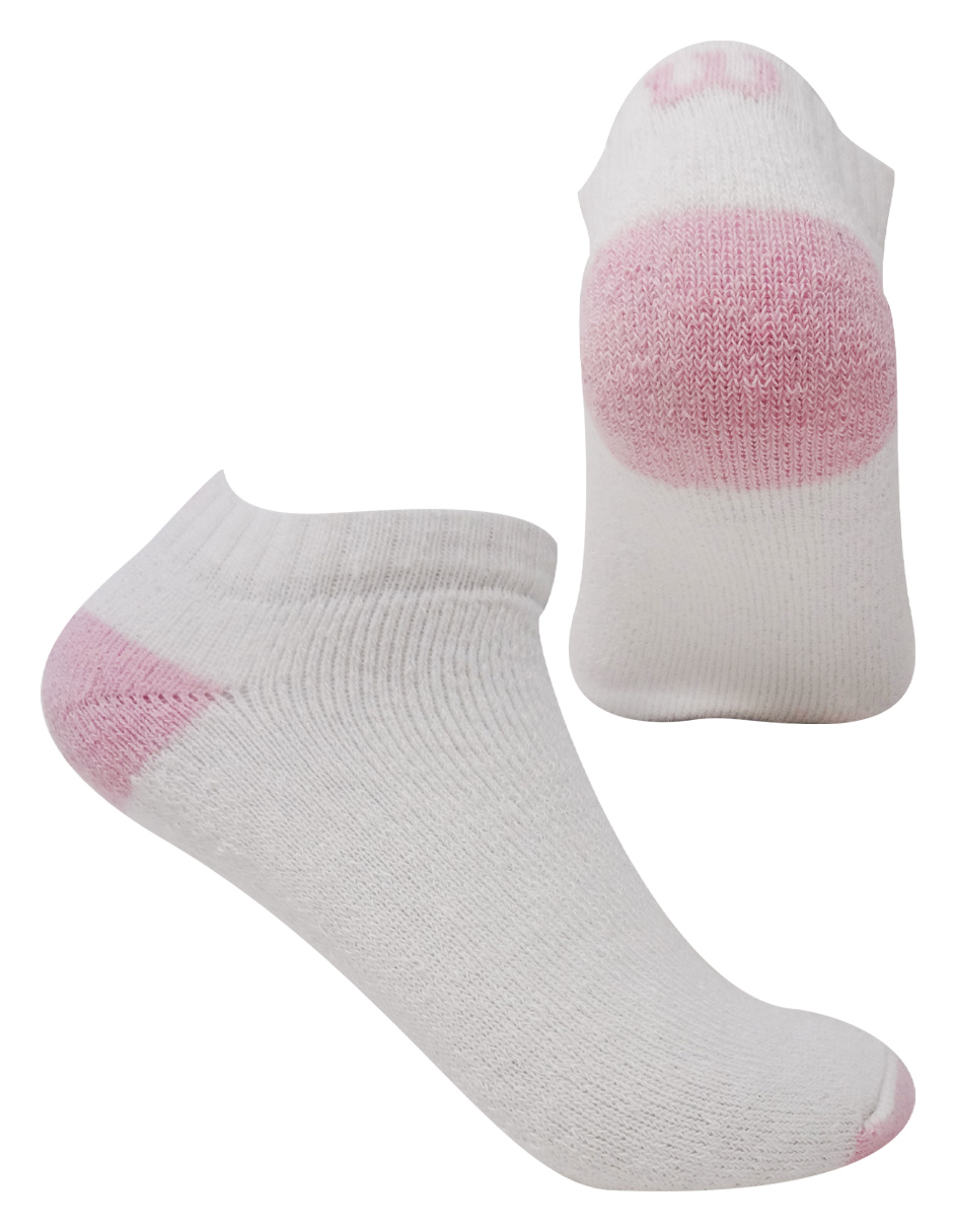 Foto 2 pulgar | Paquete Tin para Dama Wilson Con Felpa 10 Pares color Blanco Punta Talón Rosa Unitalla