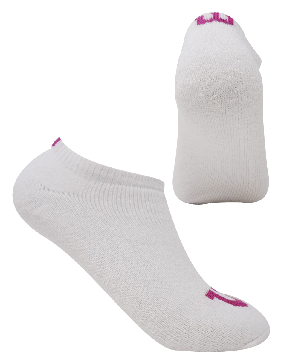 Foto 2 pulgar | Paquete Calcetines Tin para Dama Wilson con Felpa 20 Pares color Blanco W de Colores Unitalla