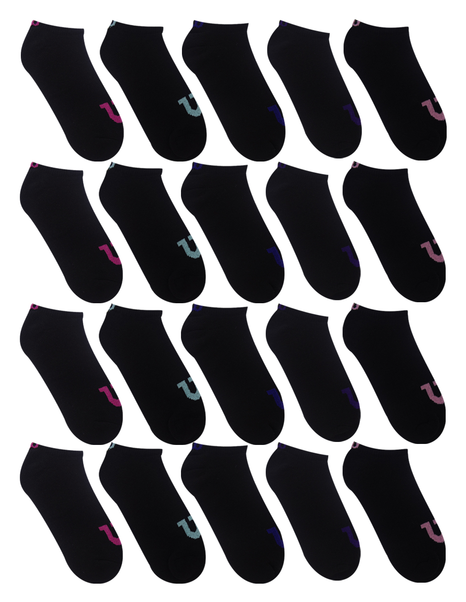 Foto 3 pulgar | Paquete Tin para Dama Wilson con Felpa 20 Pares Negro W de Colores Unitalla