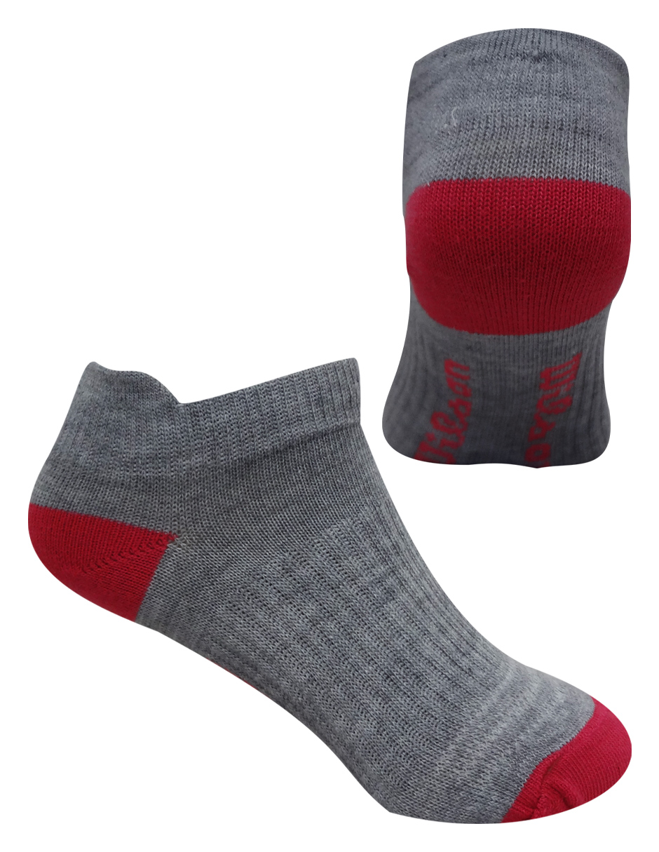 Paquete de Calcetines Tin para Dama Wilson 20 Pares sin Felpa Jaspe Punta Talón Rosa Unitalla