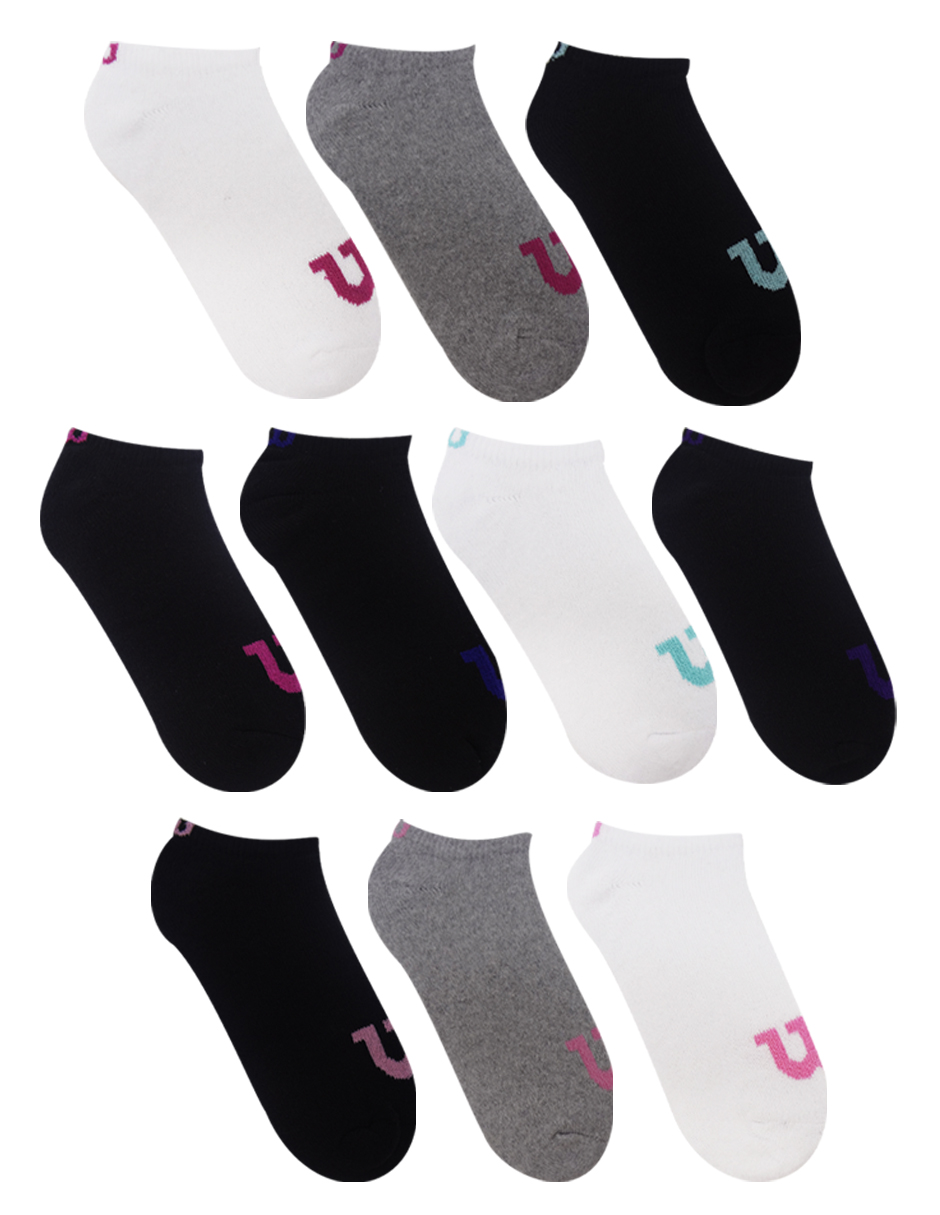 Foto 3 pulgar | Paquete Tin para Dama Wilson con Felpa 10 Pares 5 Negro / 3 Blanco / 2 Jaspe W de colores Unitalla