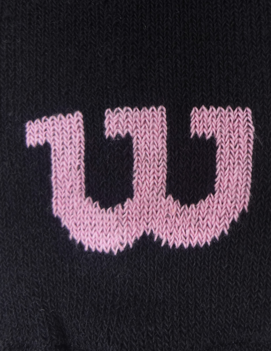 Foto 4 pulgar | Paquete de Calcetines Tin Dama Wilson con Felpa 10 Pares Negro W de Colores Unitalla