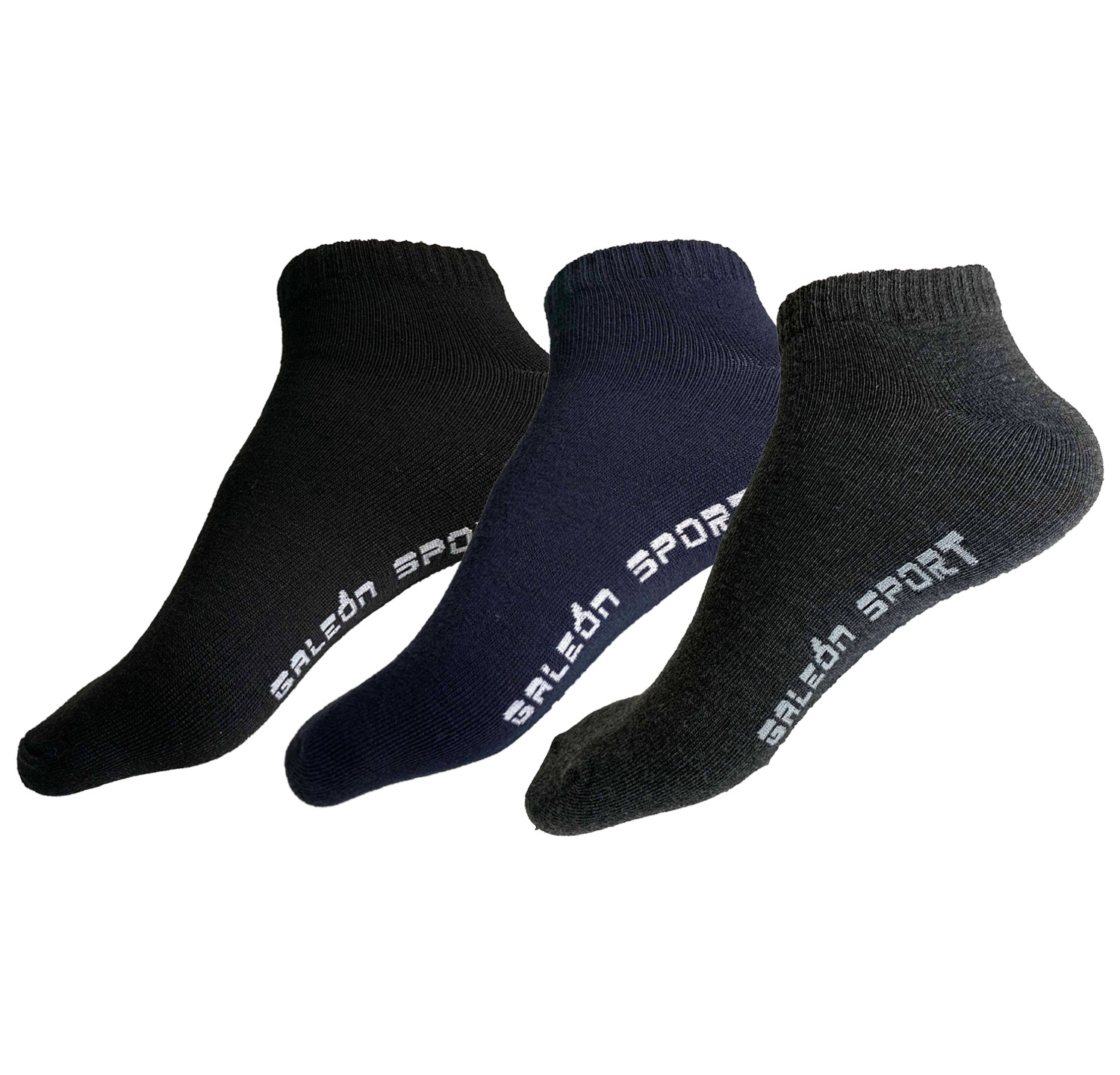 Tin Deportivo de Algodón para Mujer Gran Galeón Pack de 6 Pares
