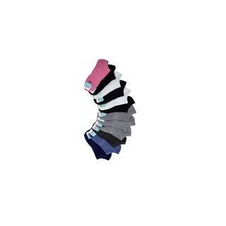 Foto 3 | Paquete 12 Pares Tin Invisible Dama, No Sobresale Del Teni Colores