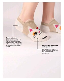 Foto 2 | Tin Protector Belug De Orejitas Para Dama 12 Pares Unitalla
