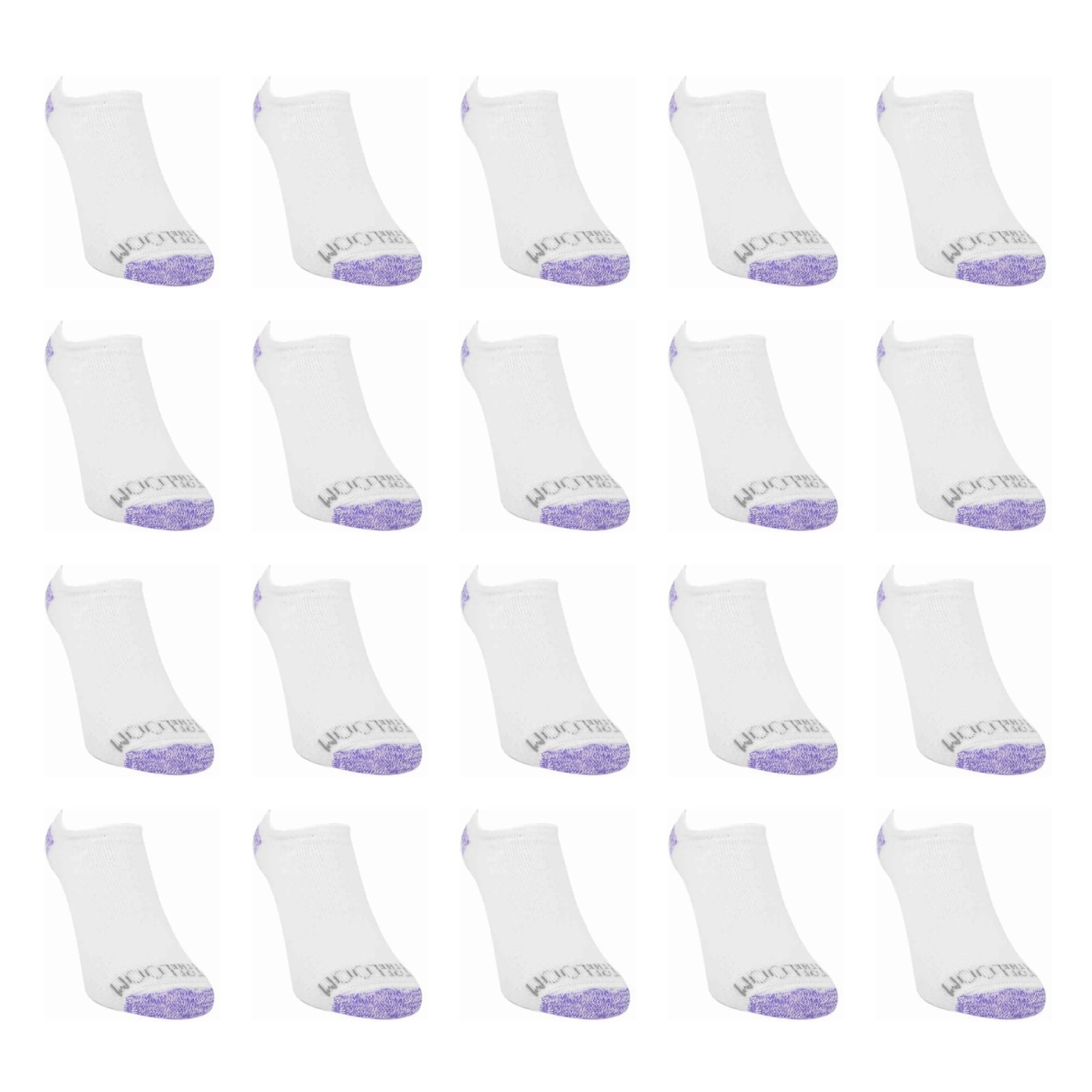 Calcetas Deportivas Fruit Of The Loom para Mujer 20 Pares