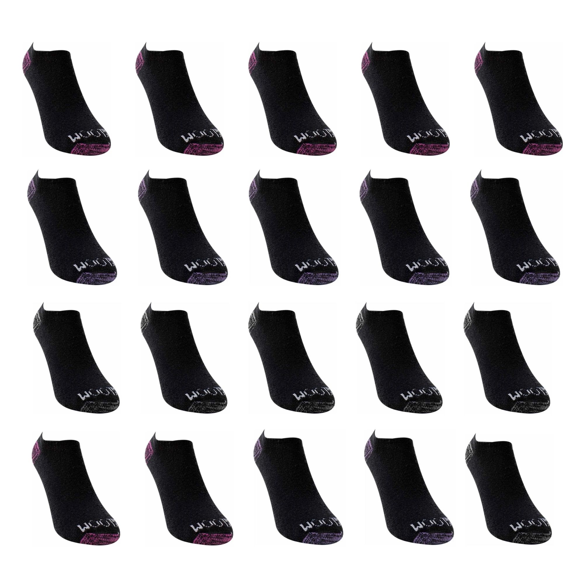 Calcetas Deportivas Fruit Of The Loom para Mujer 20 Pares